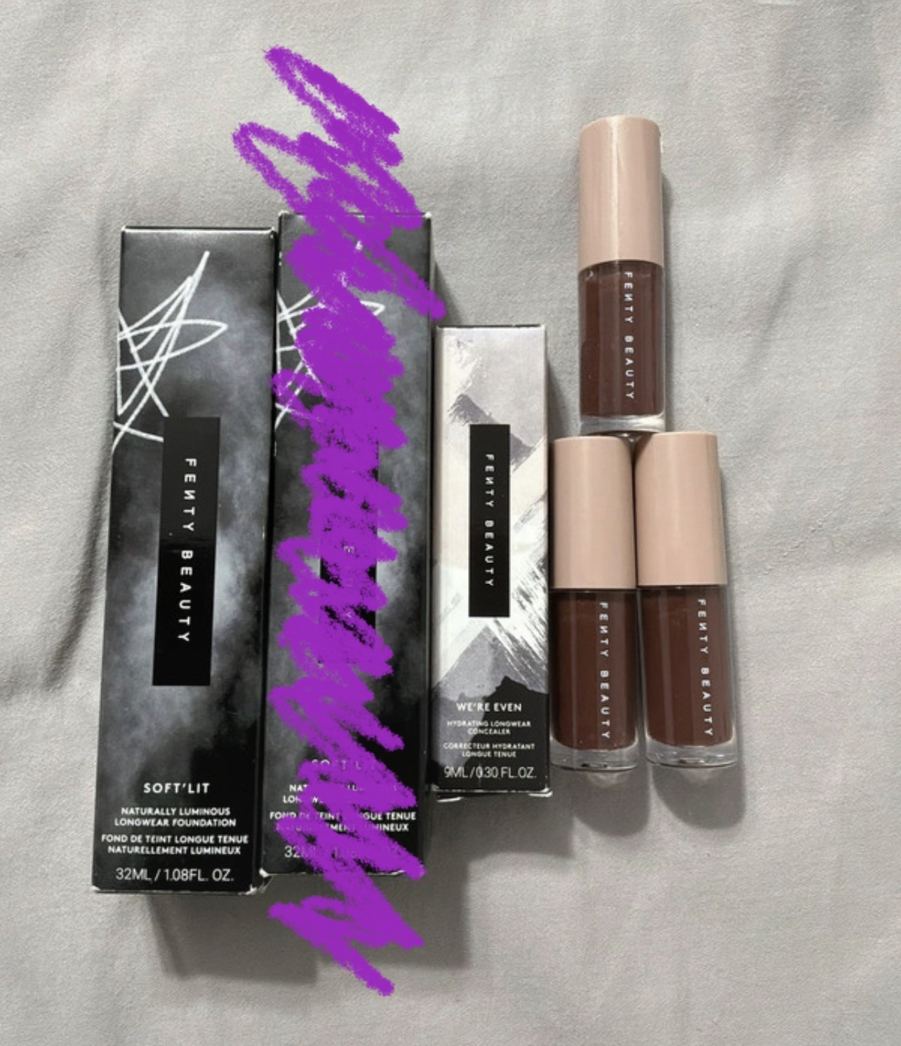 Fenty Beauty – Mixed Lot Of 6 – Brand New Items