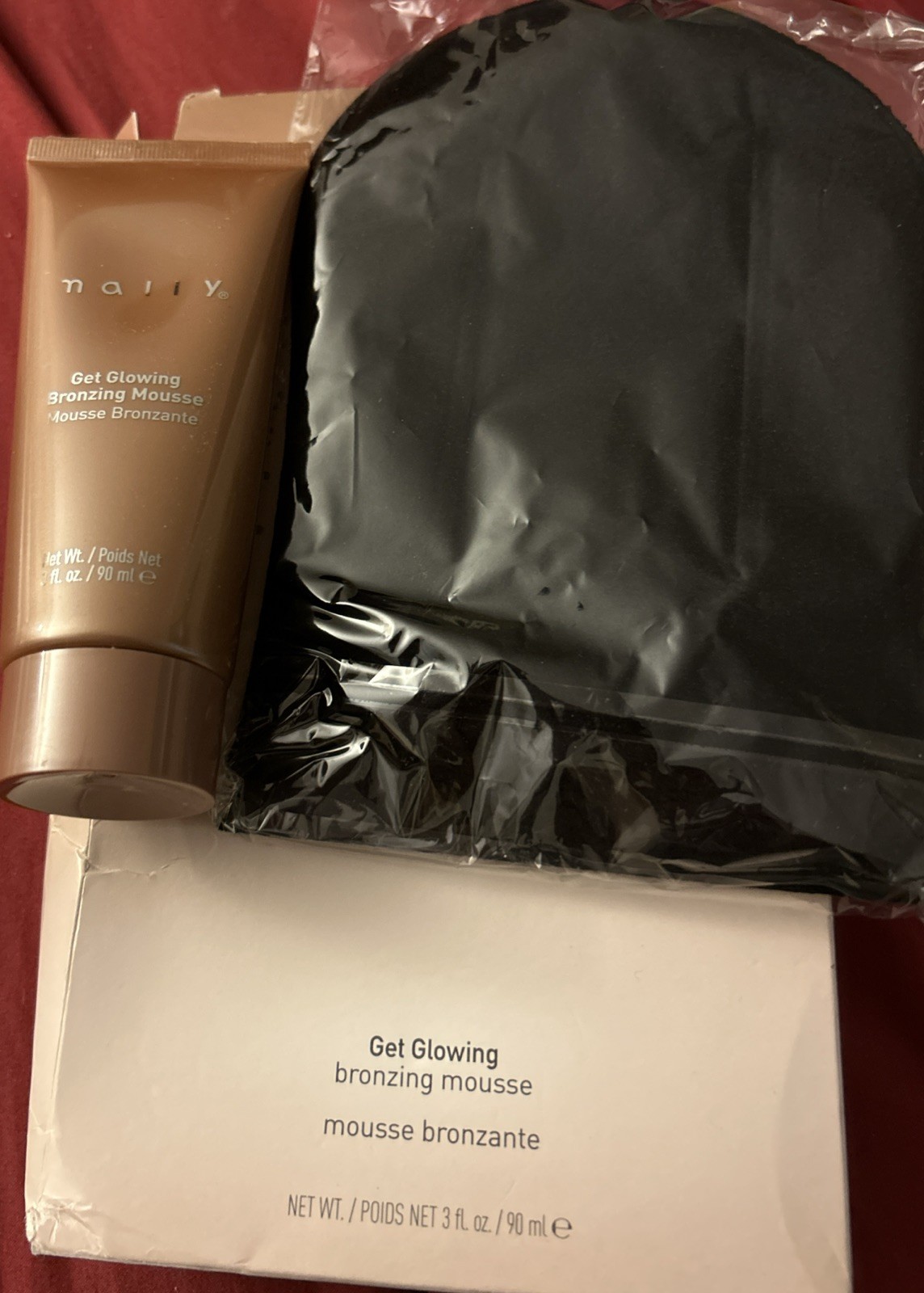 Lot of 4 MALLY Bundle Bronzing Mousse, Eye Brightener, Face Makeup , Lipstick