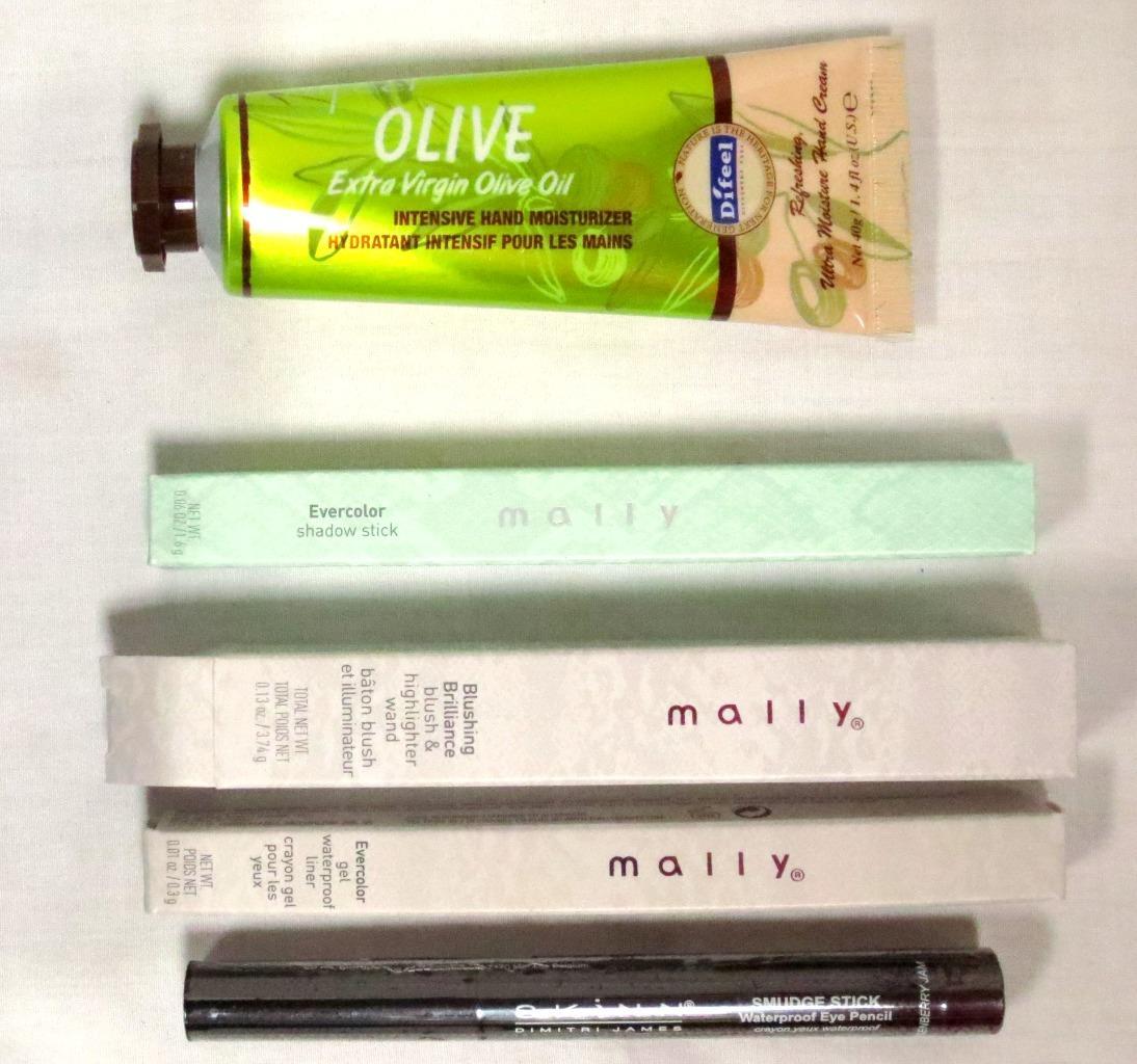 Estate Cosmetic Lot – Difeel, Tatcha Luminous Masks, Skinn, Mally Liner Blush ++