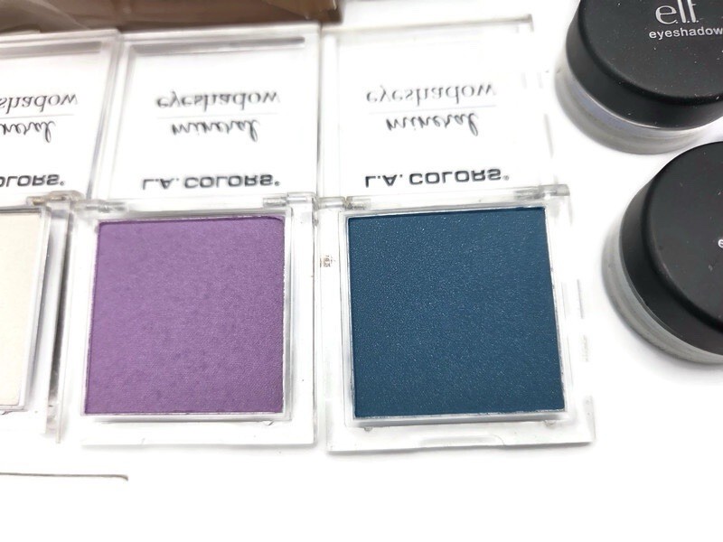 Lot Of Eye Shadow & Extra Cosmetic Bonuses (Elf, Rimmel, LA Color + More)