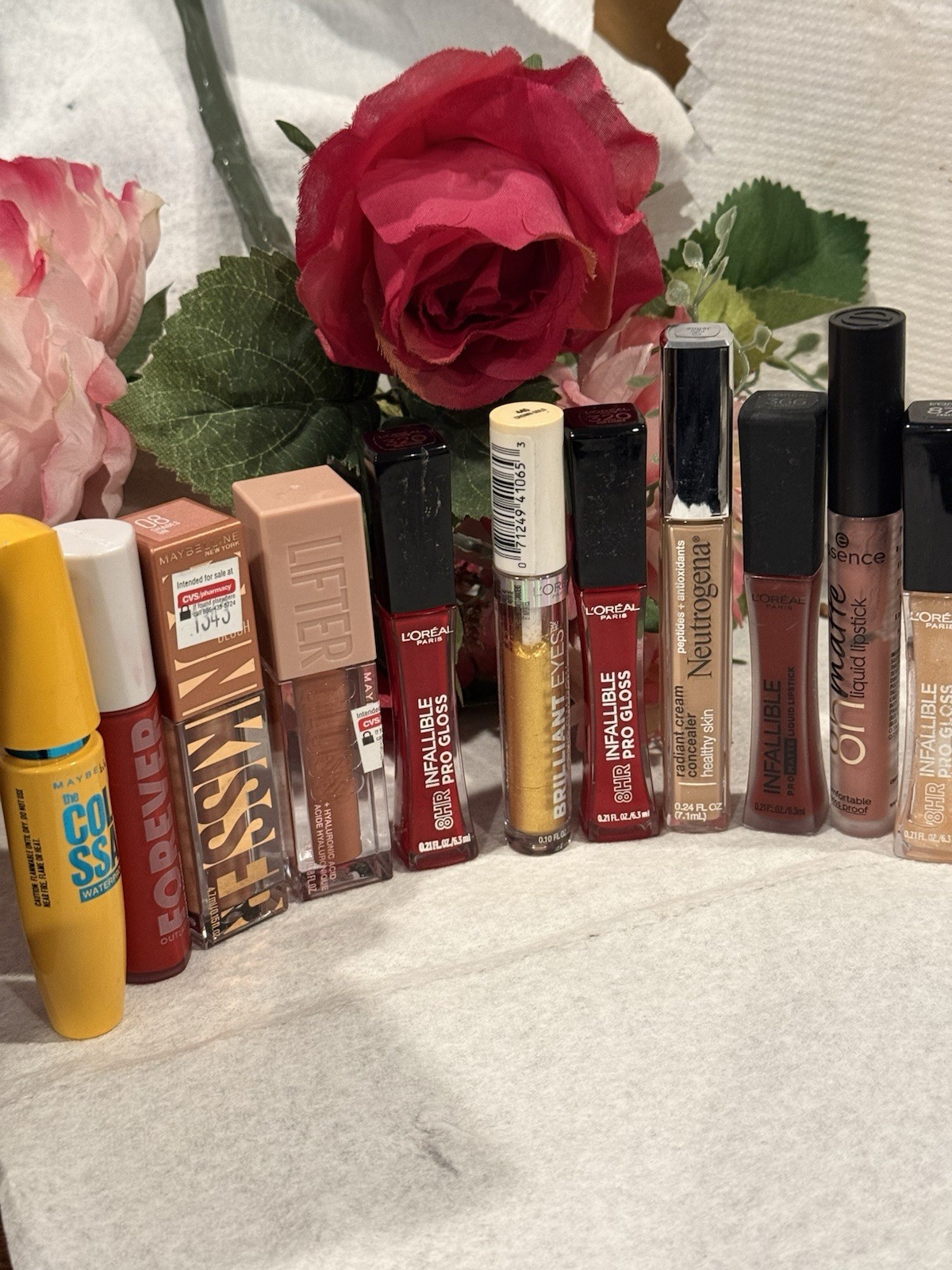 Maybelline L’Oréal Revlon Neutrogena Essence Makeup Lot Full Size Fit Me Lifter