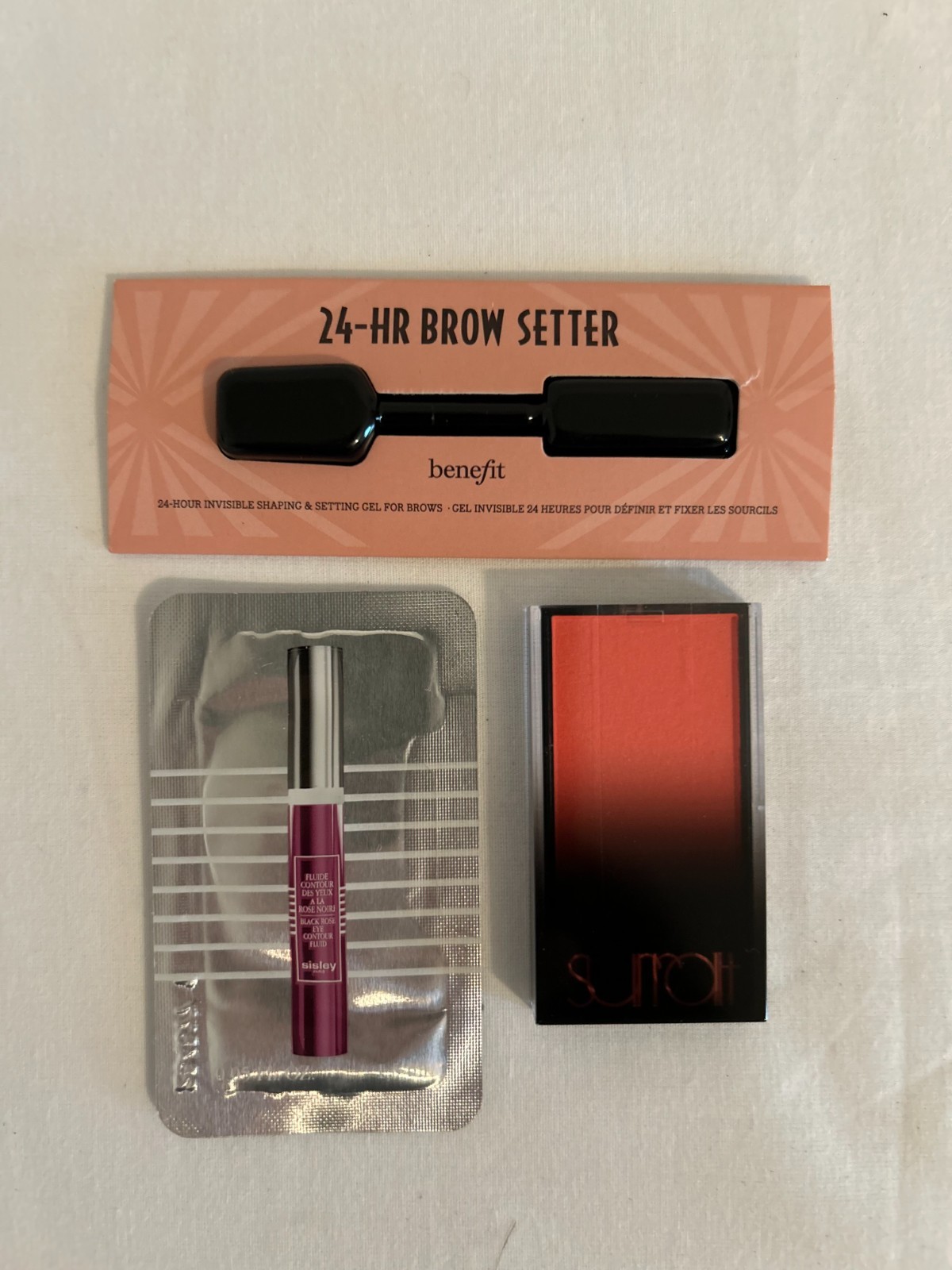 MAC Burberry Benefit Sisley D&G Surratt Makeup Samples Lot – Set of 6