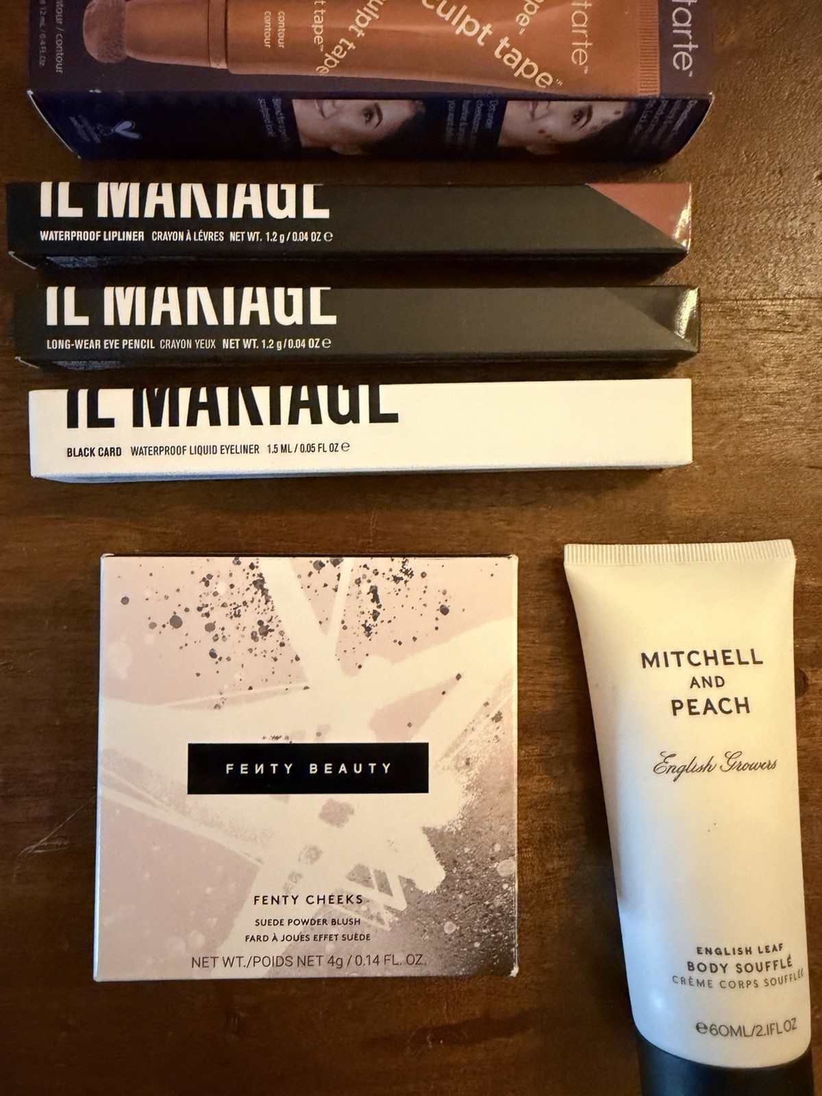 Fenty Beauty, Il Makiage, Tarte, Mitchell & Peach
