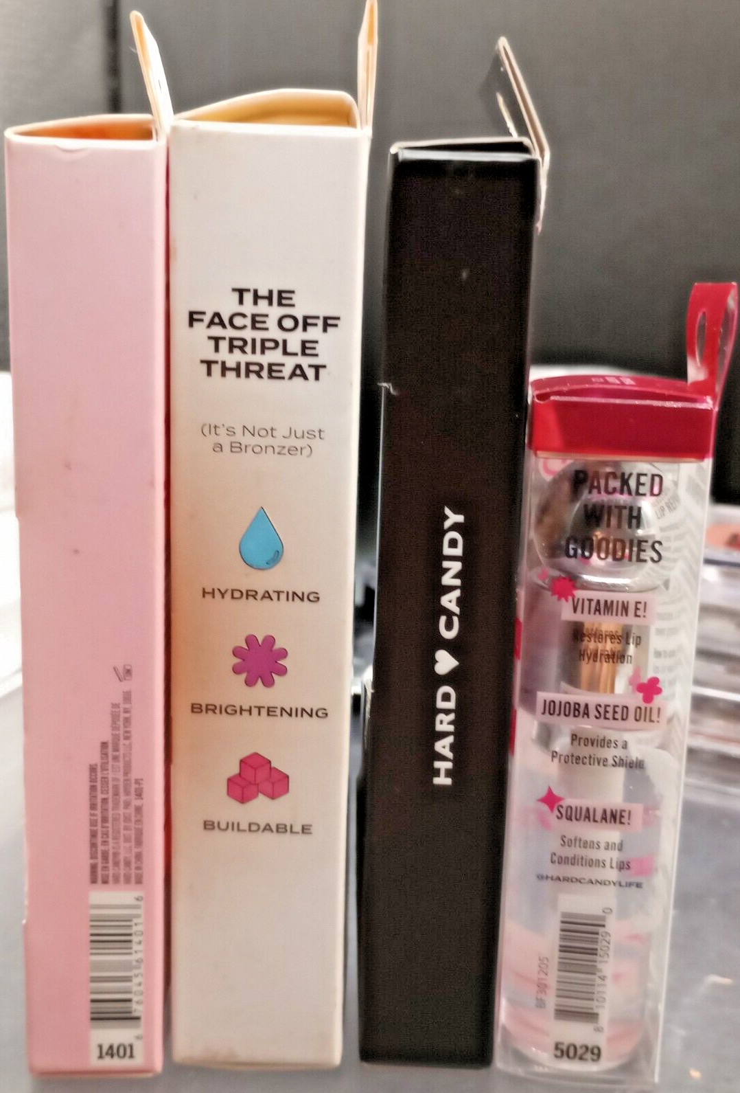 (LOT OF 4) Hard Candy Assorted – Face / Lash Primer / Lip Gloss – #H&B 300