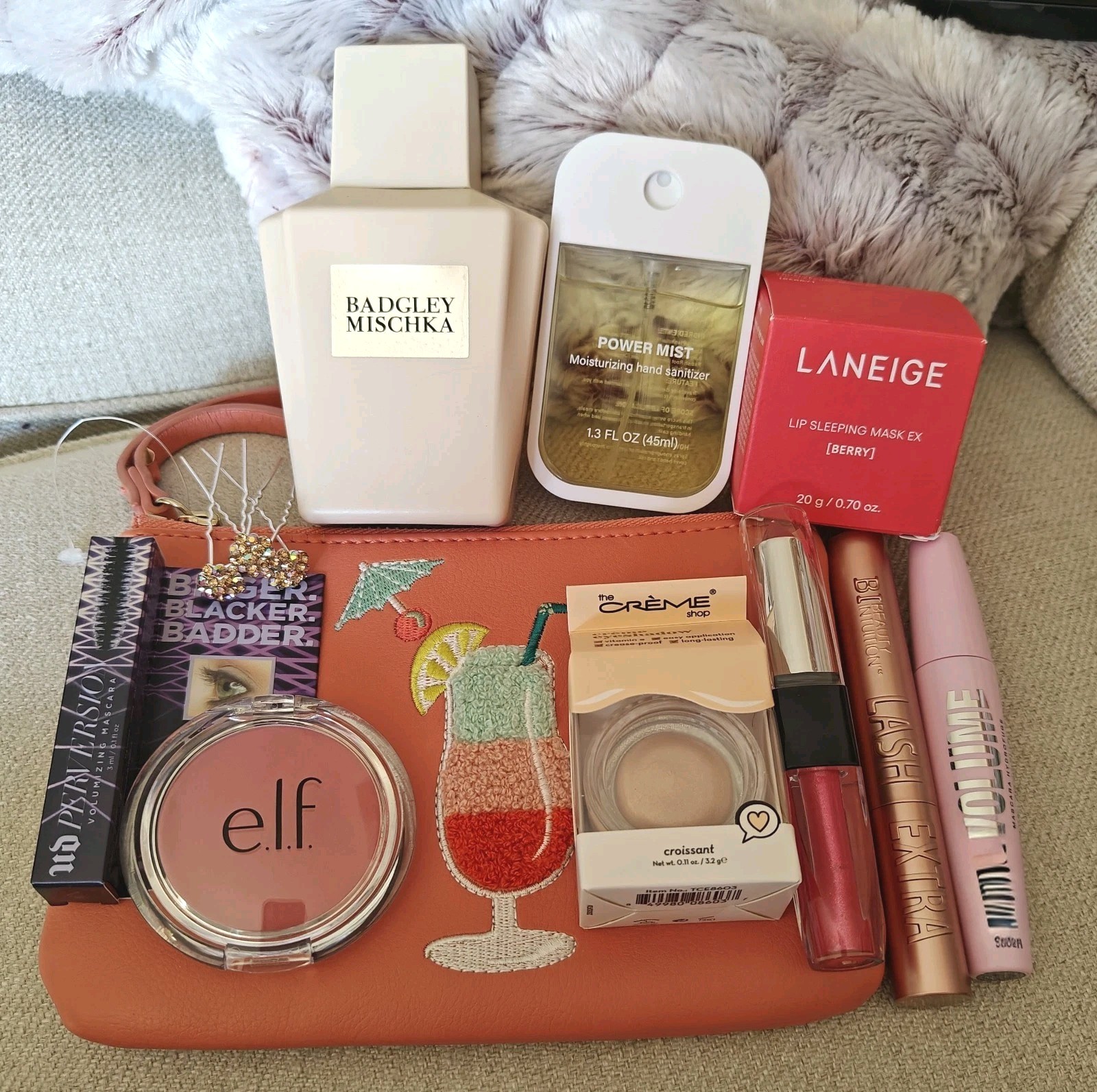 Makeup/ Body Bundle Feat: Laneige, Urban Decay, Creme, ELF, Badgley Mischka +