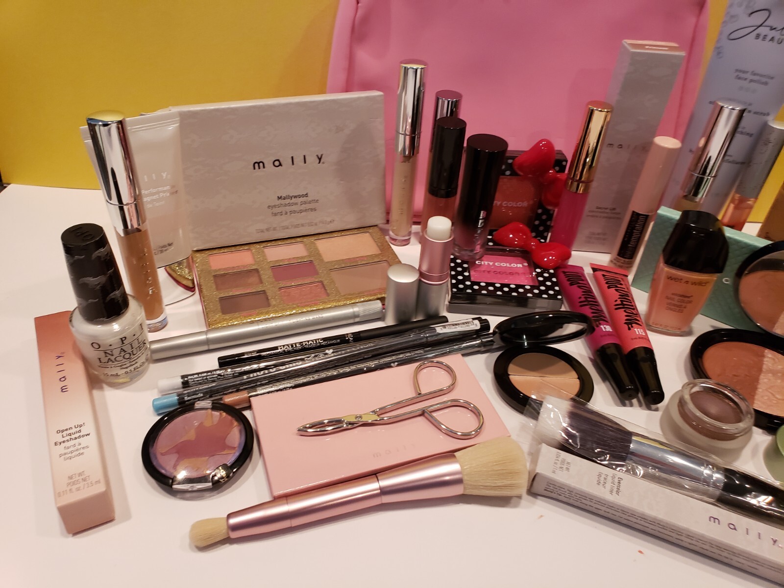 Mally ~ Lot of 50 Assorted Cosmetics. Mixed assorted NWOB