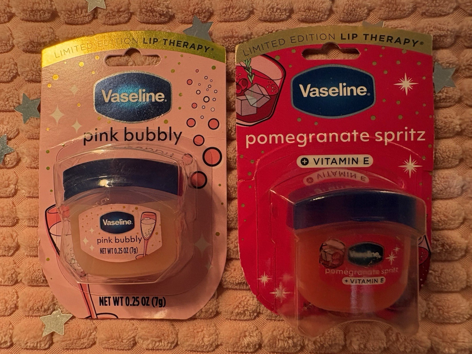 YBF Lip Gloss Set • Vaseline Lip Therapy • Crème Shop Lip Masque Beauty Bundle