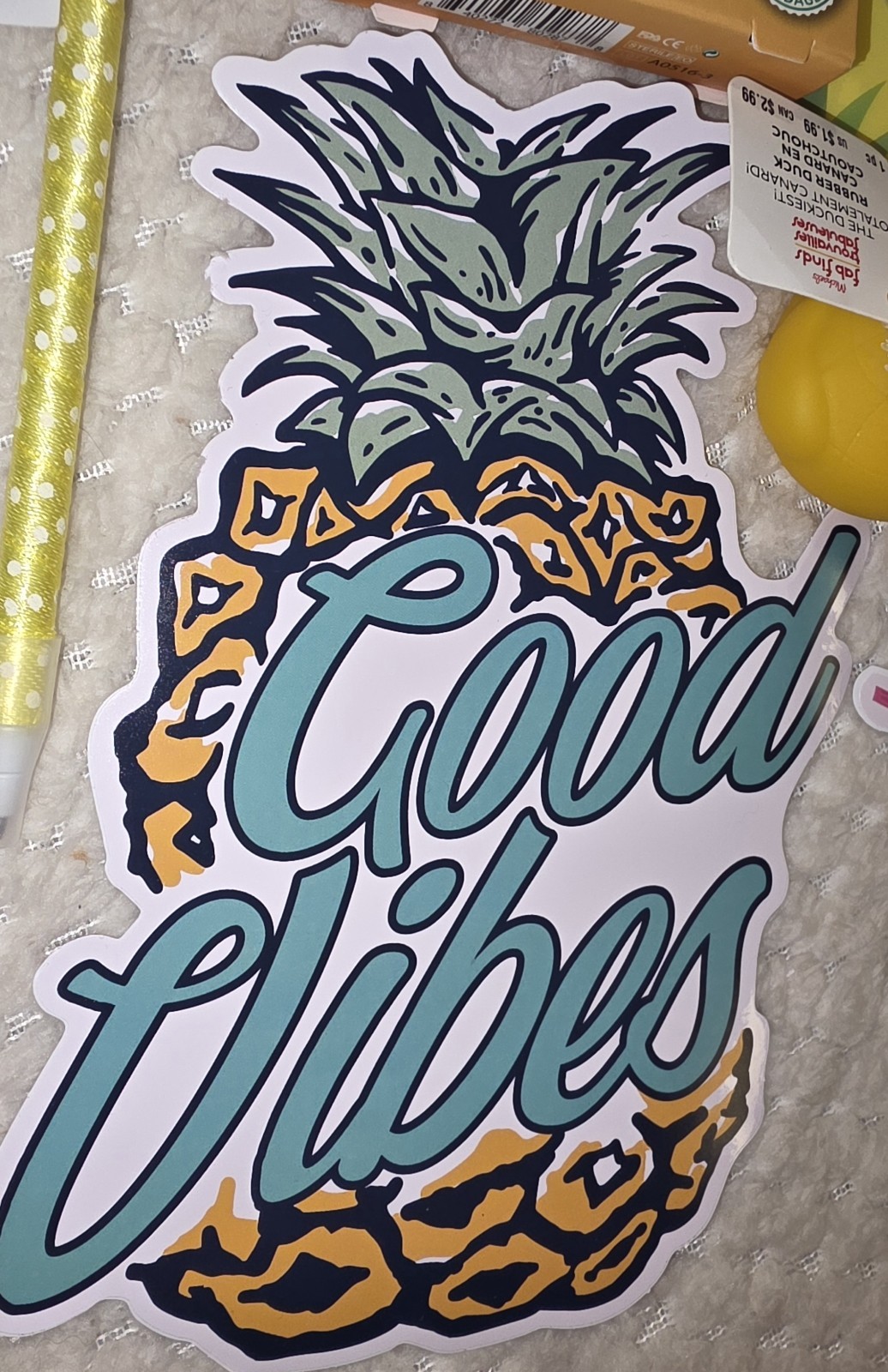 Pineapple 🍍 Lovers Gifts HUGE NEW LOT 17 Pcs Highlighter Crystal Paper Weight