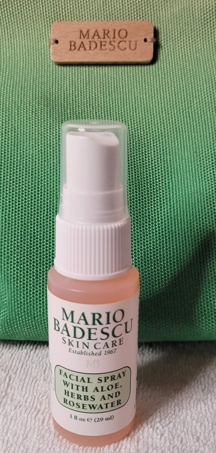 Mario Badescu Beauty Lot – 4 Piece Travel Sized w/Travel Bag