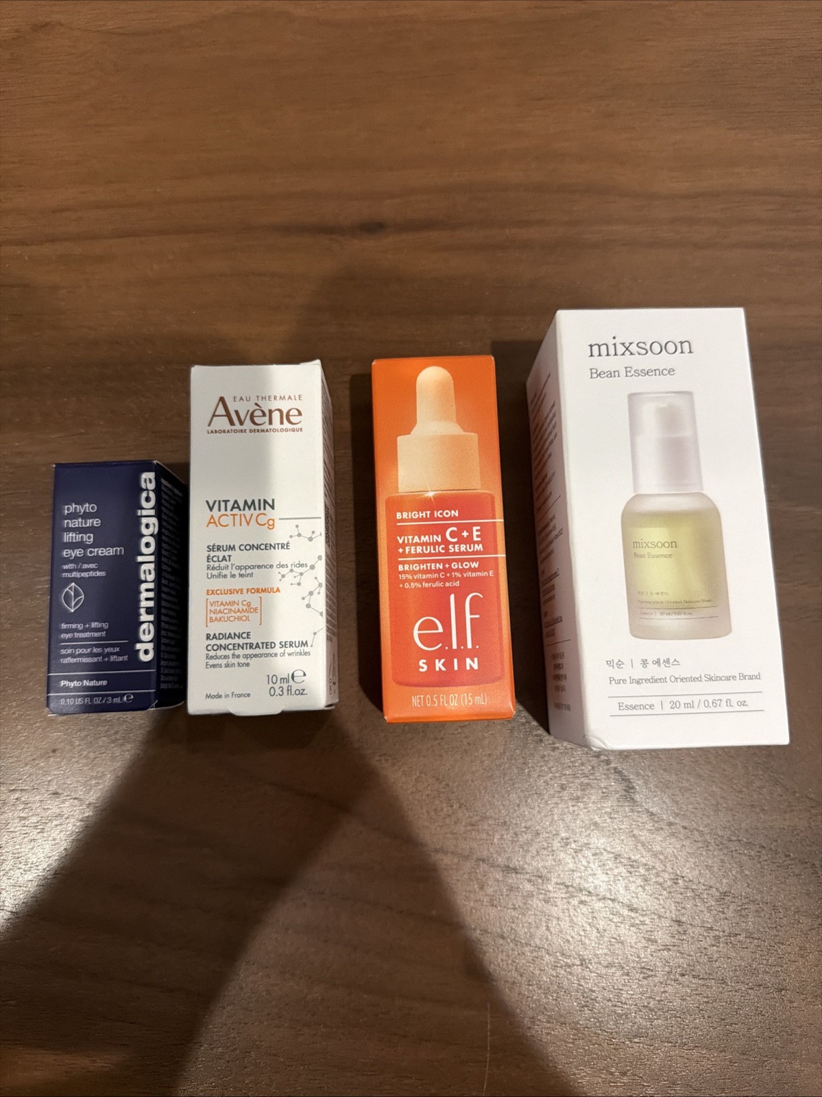 High End Beauty Skincare Cosmetics Mini Travel Sample Lot Of 4 Mixsoon Serum