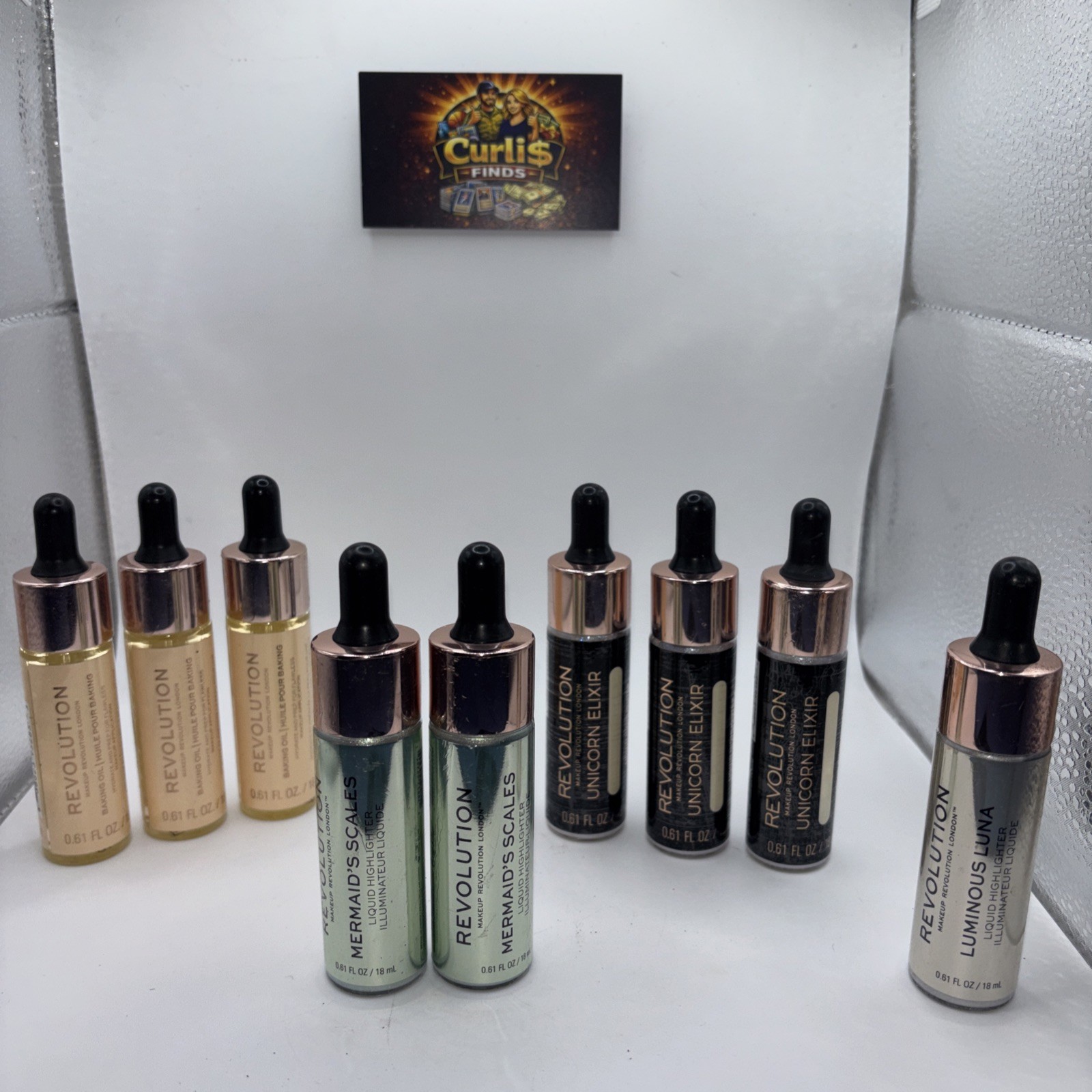Revolution Face Makeup 9 Piece Mixed Lot New SEALED