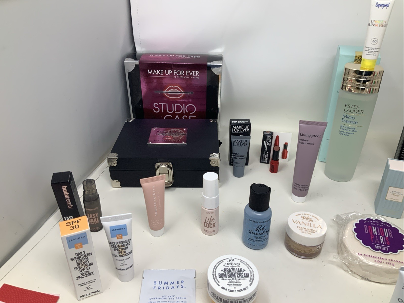 Huge Lot Of 39 Pieces Make Up For Ever & Bobbi Brown Full, Travel & Sample Size