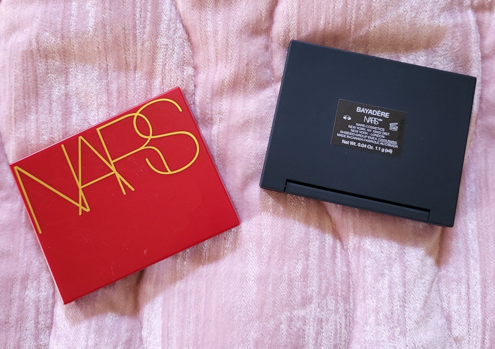NARS – lot of 2 eye quads, Lunar New Year Deep Sunrise and Bayadere