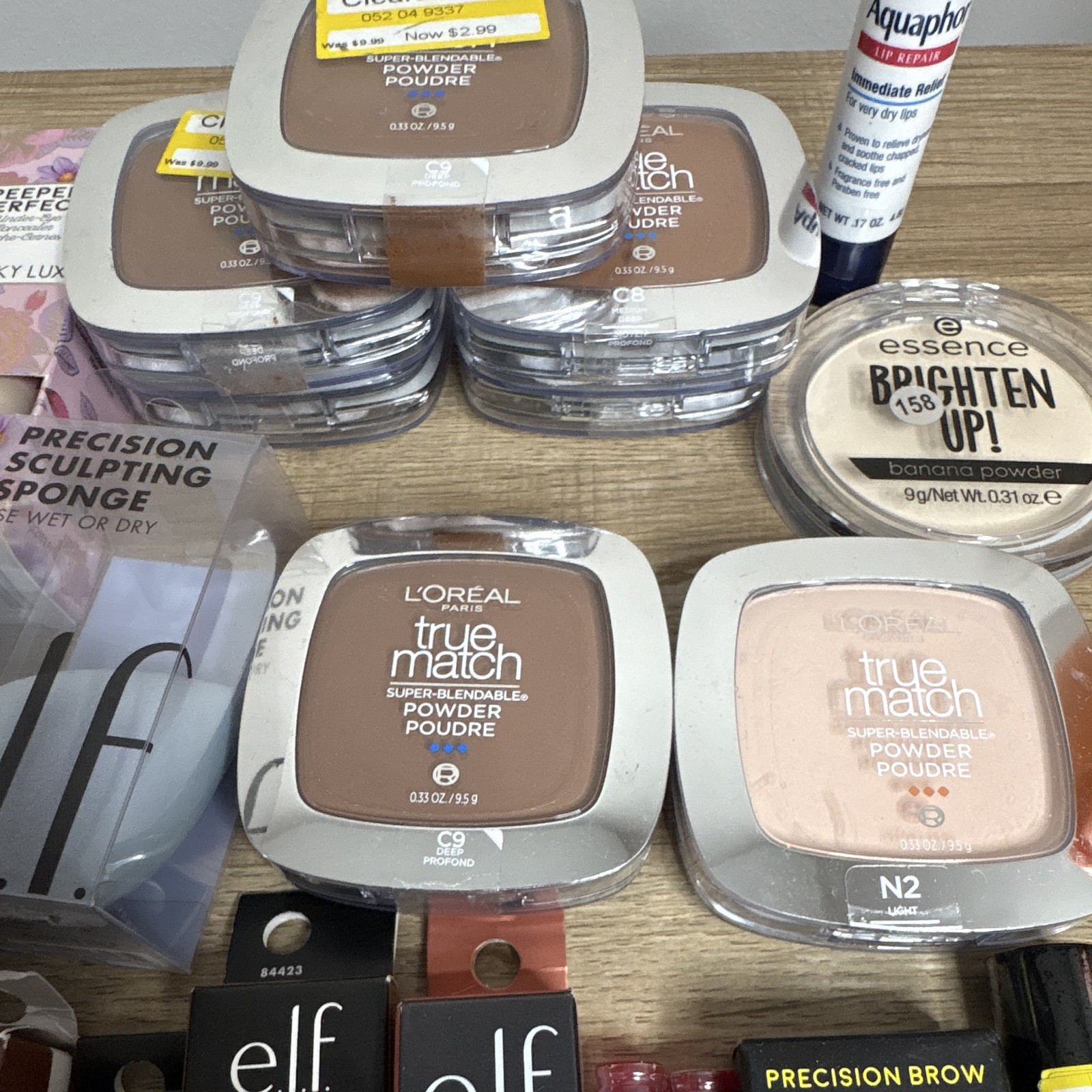 Mixed Makeup Lot Bulk Wholesale e.l.f. Camo CC, L’Oréal & More | 34 Pieces