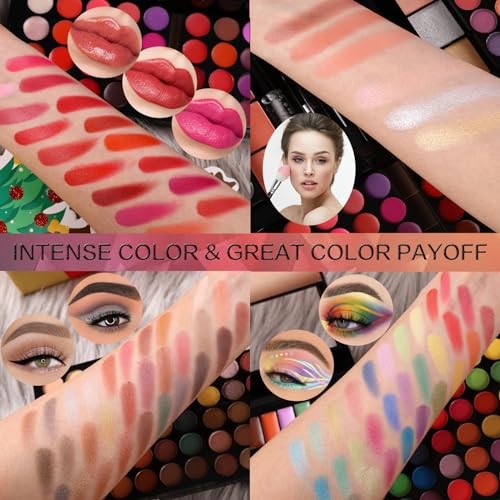 Professional All in One Makeup Kit for Women Full Kit,186 Colors Make Up Palette