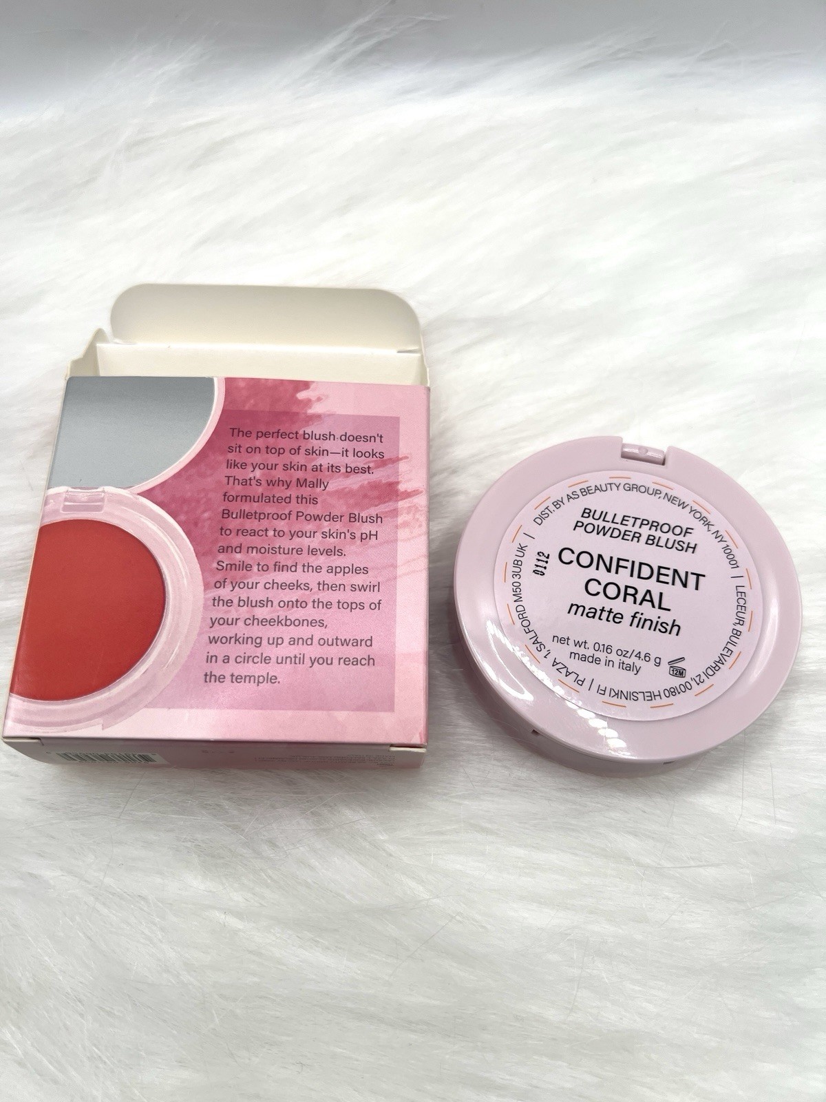 Mally Beauty BNIB 3-Pc Makeup Lip & Cheek Set Discontinued Blush Lipstick Gloss