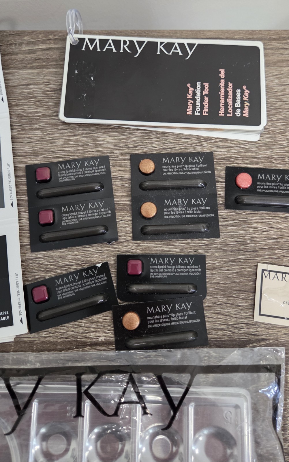 Mary Kay Lot Assorted Samples New & Discontinued Colors and Tray Packs Single