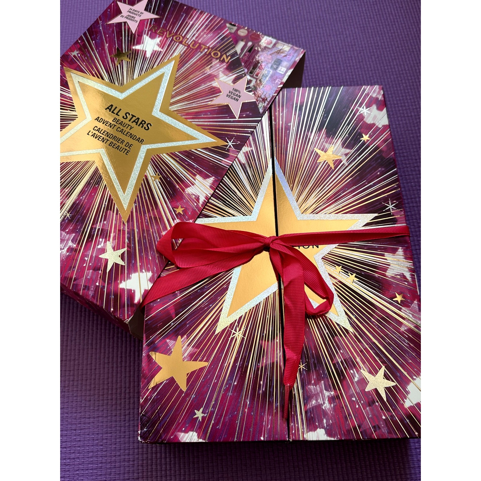 NEW Revolution Beauty All Stars Makeup Advent Calendar 2025 24pc Set Lip Blush