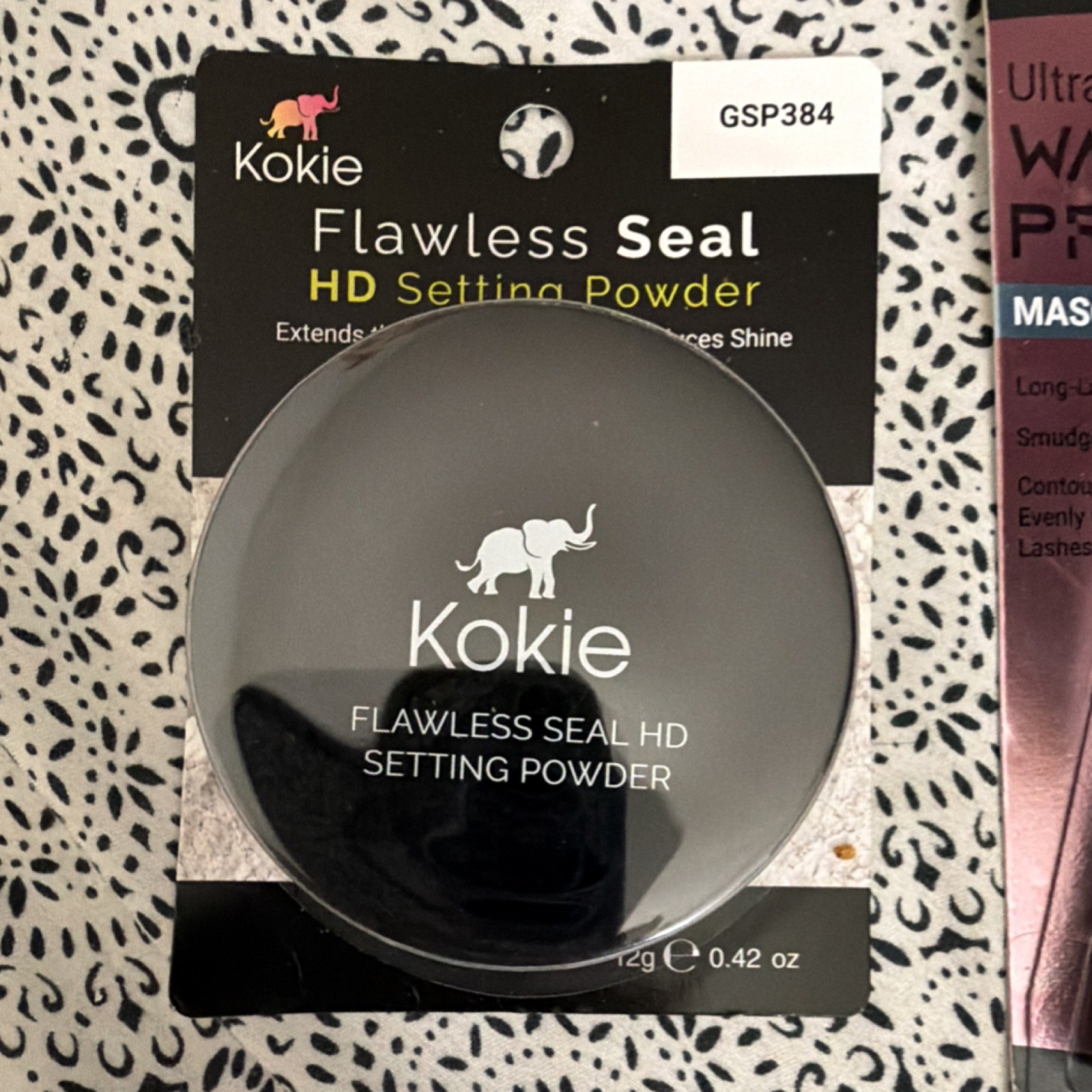 Kokie Flawless HD Setting Powder GSP384 + Ultra-Hold Mascara GMW320