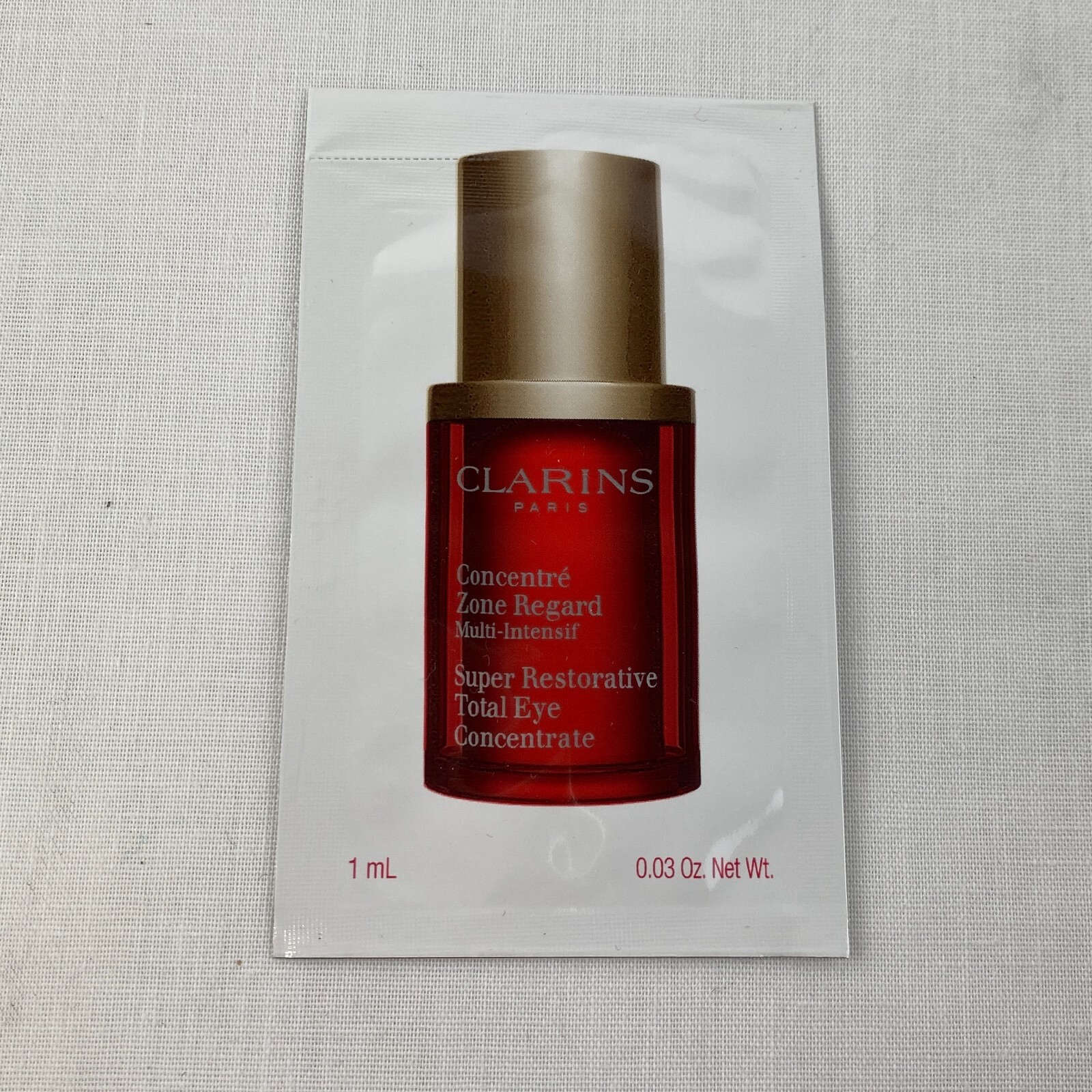 Clarins Beauty Makeup Sample LOT Bundle 13 Nutri-Lumiere Energy Eye Cleanser B64