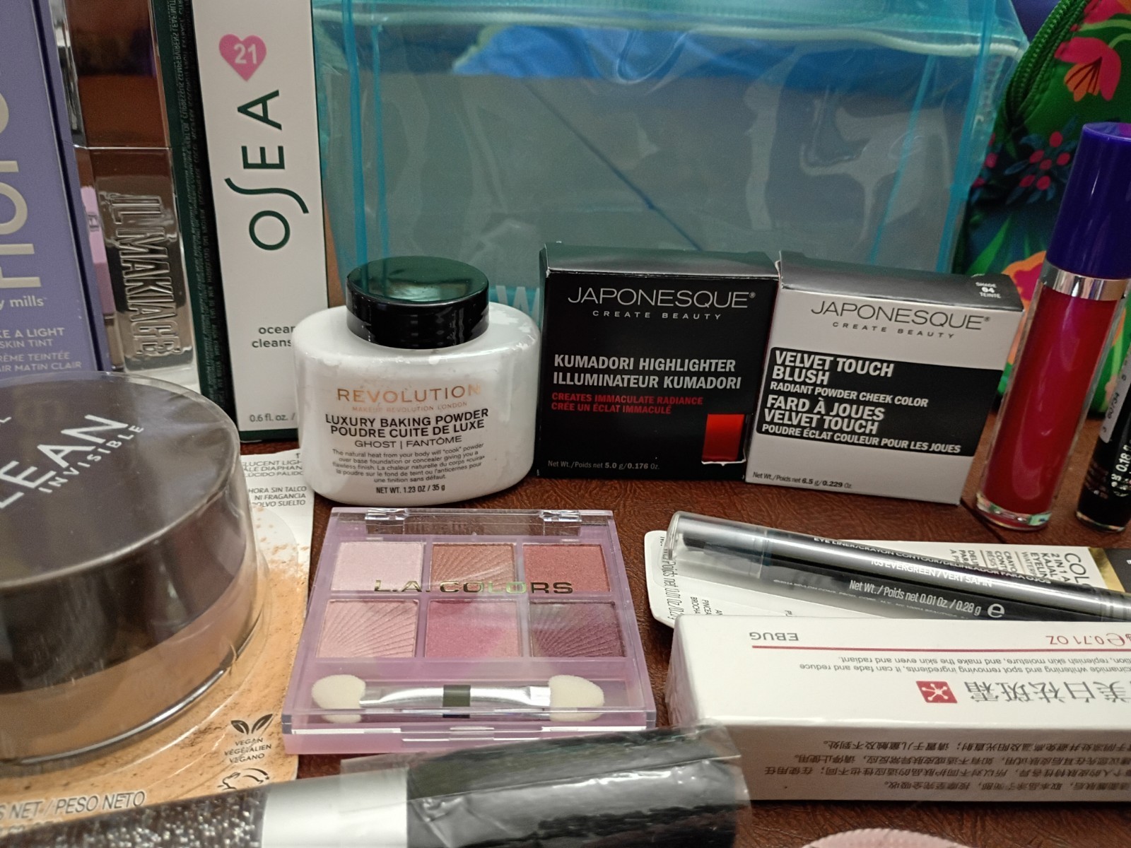 Makeup Bundle With New Items Florence, Osea, L’Oreal, JAPONESQUE