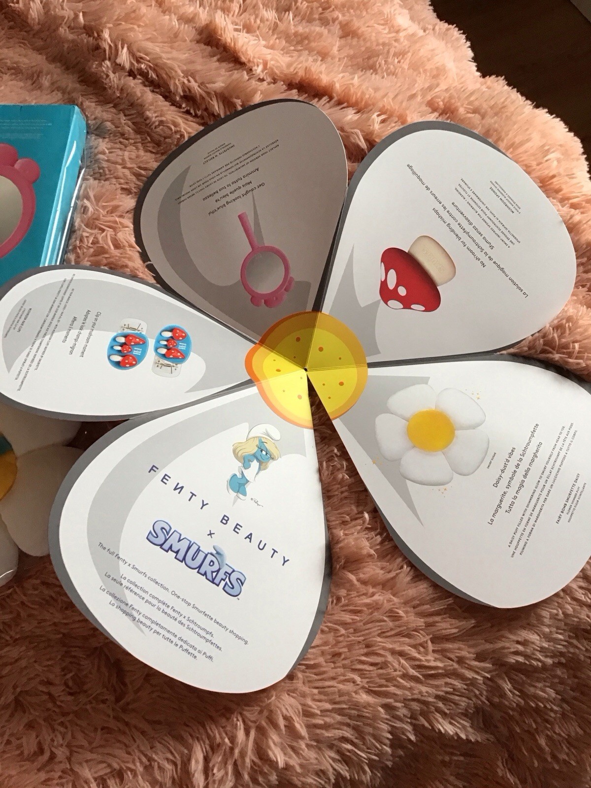 NEW LE FENTY BEAUTY SMURFETTE 10 Pcs Collection Tin House No Cancel No Return