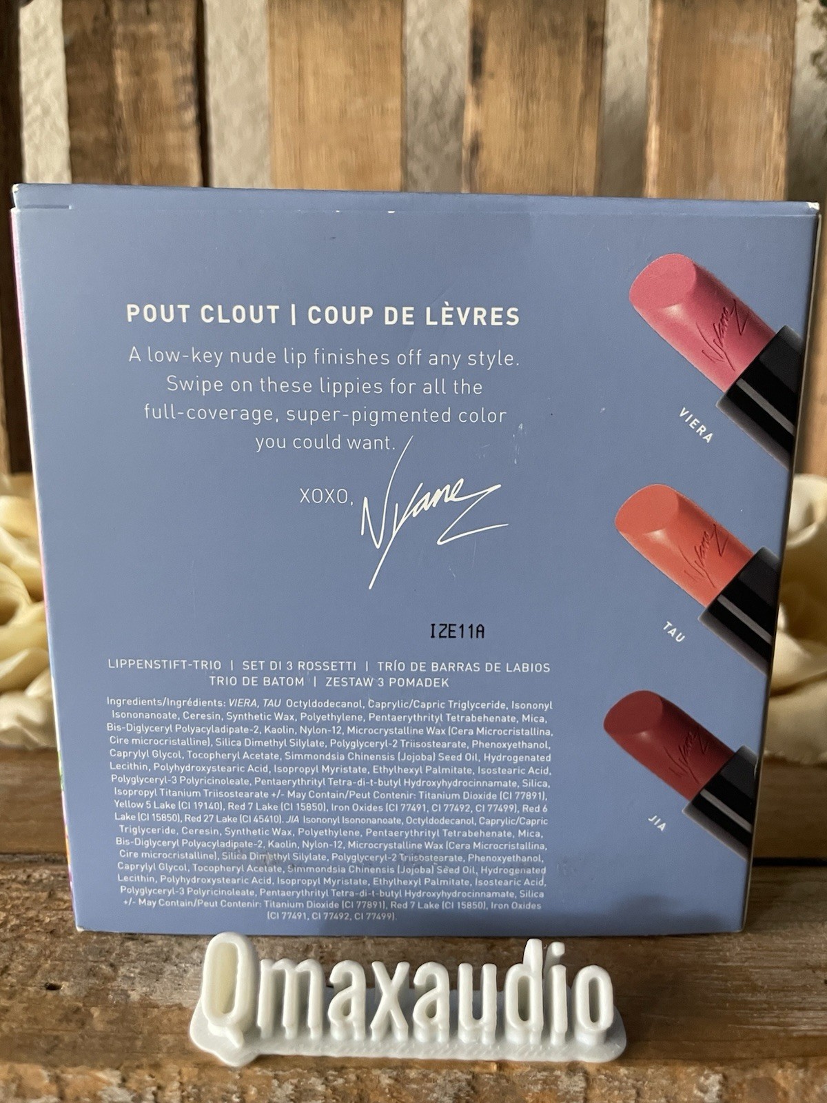 Morphe x Nyane Lipstick Trio -nearly nude- Authentic