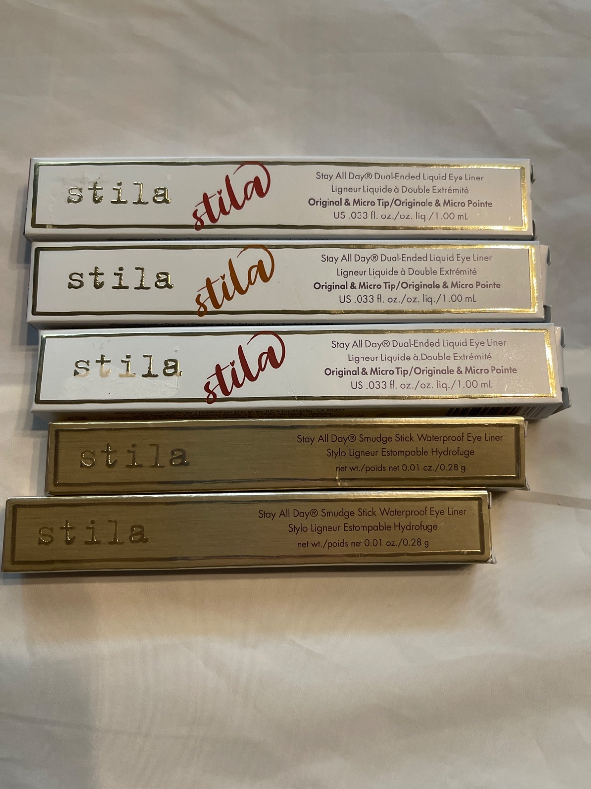 Stila Cosmetics Full-Size Luxury Makeup Set: Lip, Eye & Face – 27 New Items