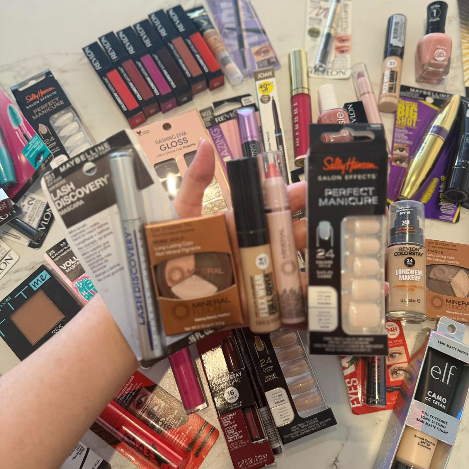 5, 10 Pcs Mixed Makeup Beauty Bundle Wholesale Lot, Maybelline, Loreal, Revlon