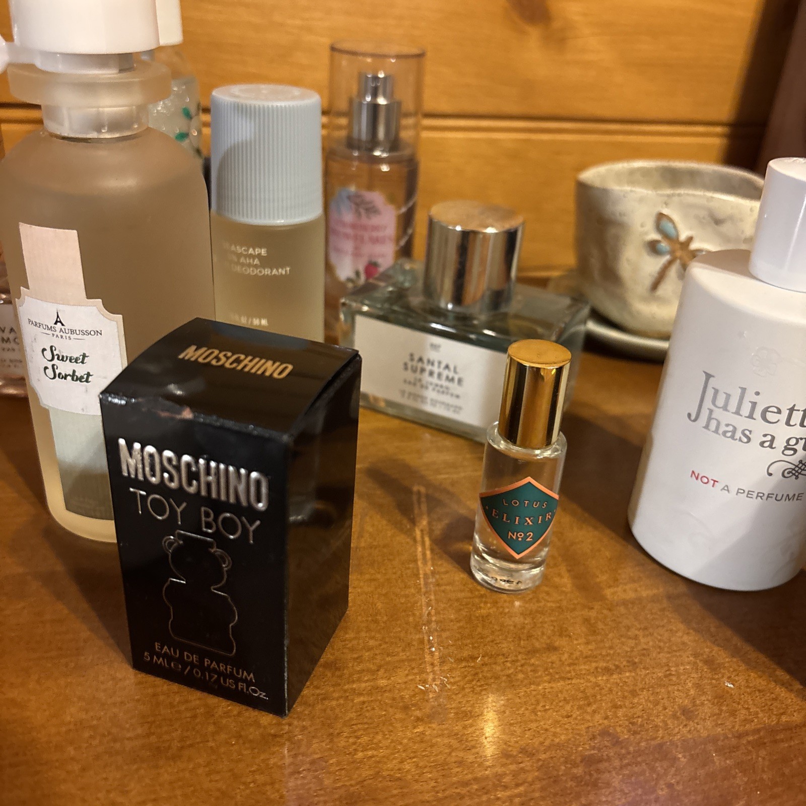 22 Pieces High End Mixed Beauty PERFUME SKINCARE Lot Juliette Gun