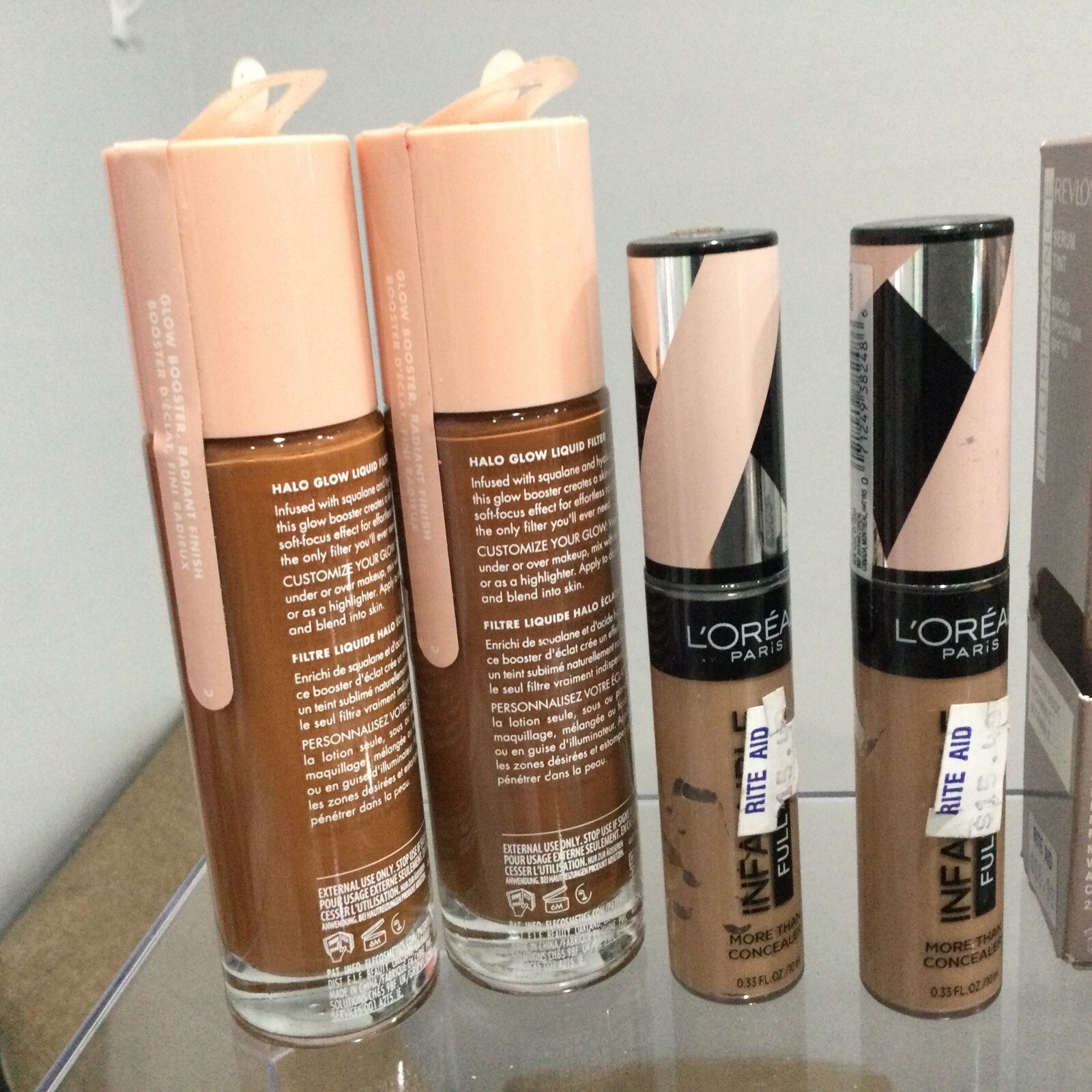 Makeup / beauty bundle lot Of (8) Revlon, ELF & L’Oréal