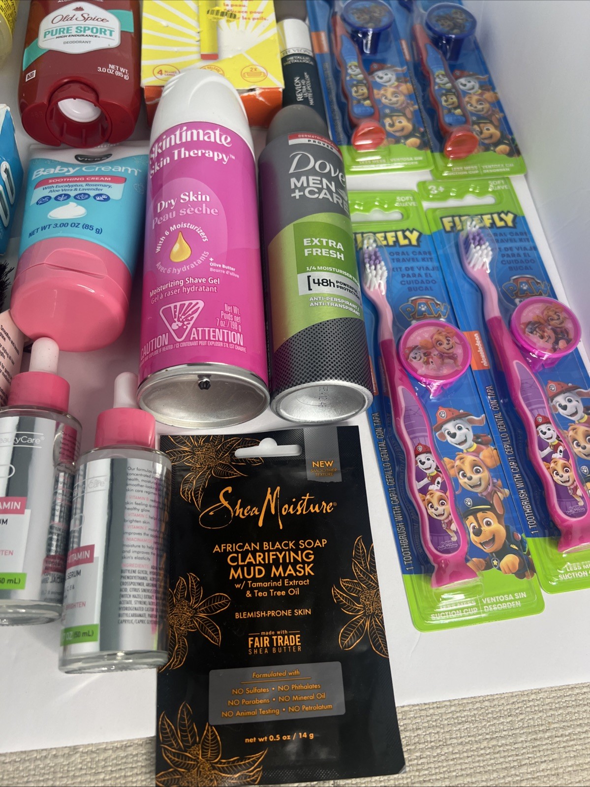 Mixed Lot of Makeup, Skincare, Fragrance, and Health Beauty Products