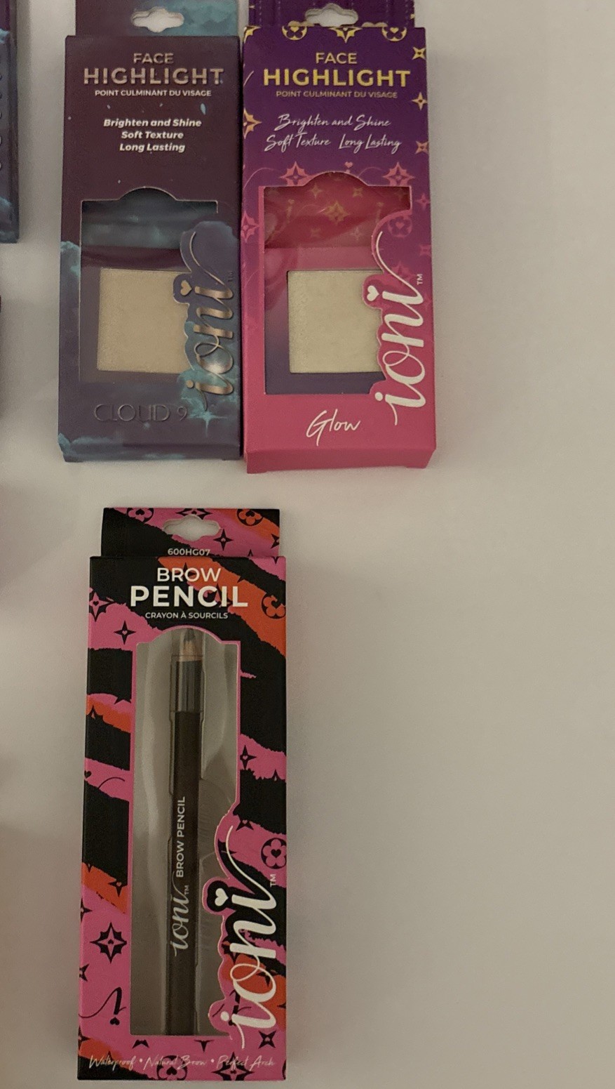 Ioni Makeup/Beauty Bundle Lot Of 25 New In Box!
