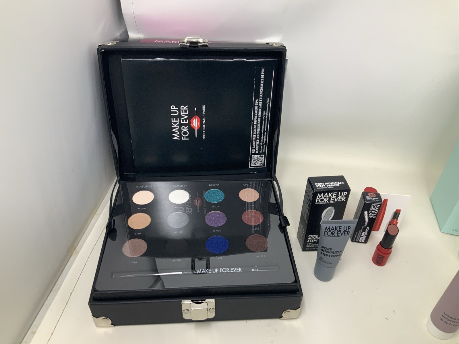 Huge Lot Of 39 Pieces Make Up For Ever & Bobbi Brown Full, Travel & Sample Size