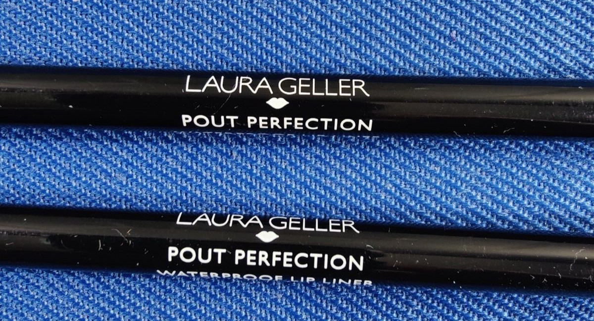 NEW LOT OF 3 LAURA GELLER BAKED LIQUID FOUNDATION & LIP LINER TRAVEL/SAMPLE SIZE