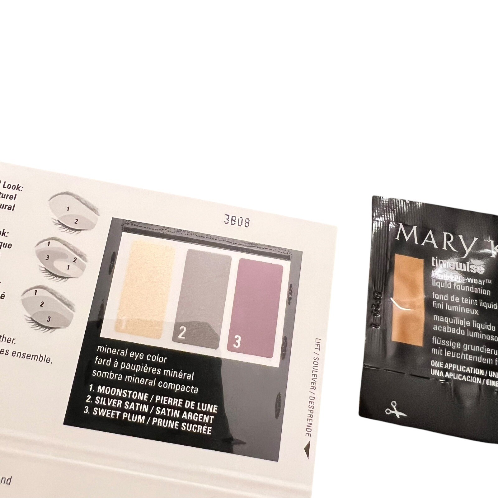 Mary Kay Lot Assorted Samples New & Discontinued Colors Single Use Travel #116