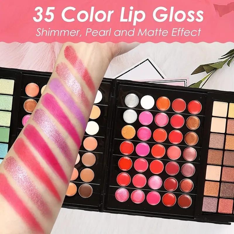 177 Color Makeup Set Eyeshadow Palette Blush Lip Gloss Concealer All-in-one Kit