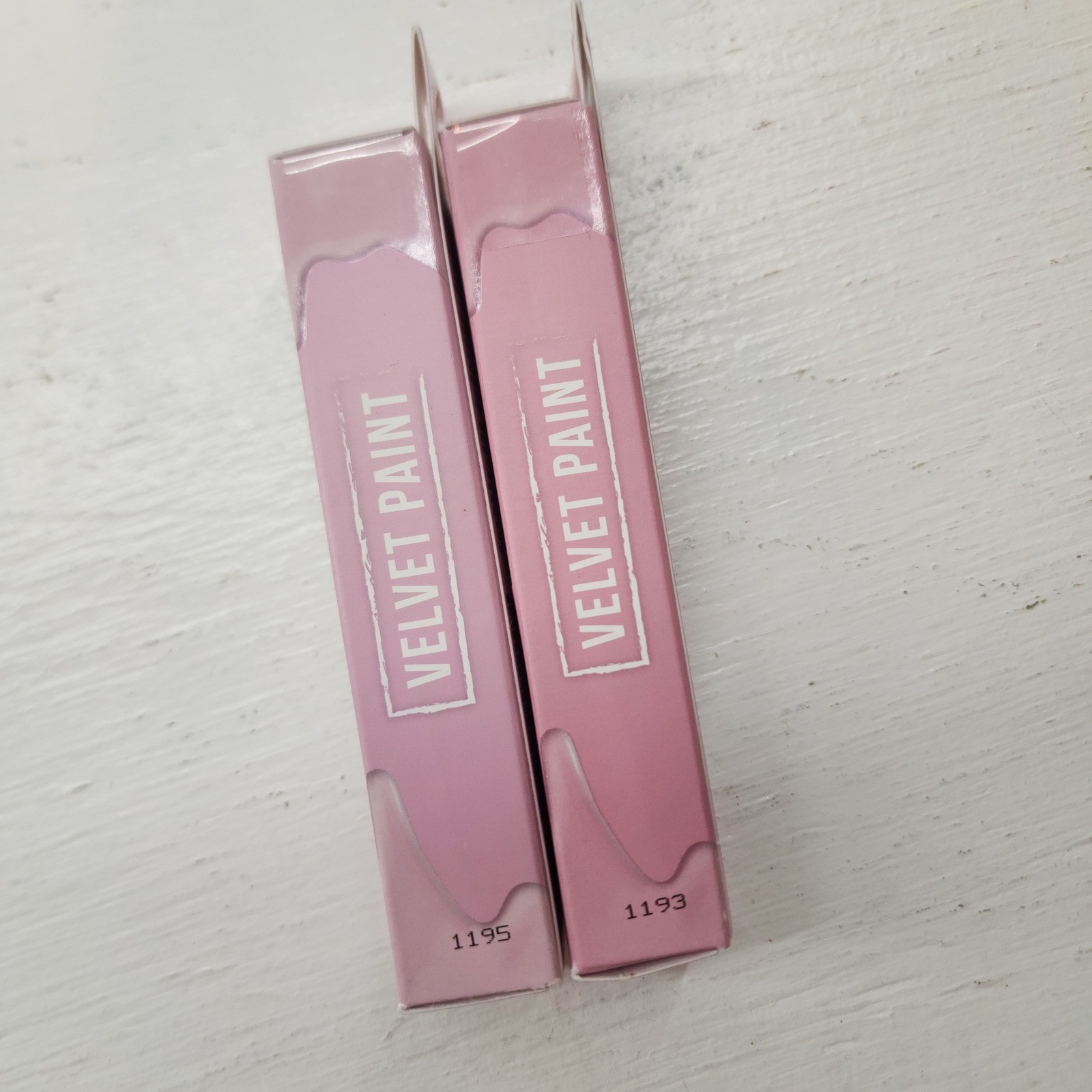 Hard Candy Velvet Paint 2-Pack 2310 Pink Twice 2313 Mauve Aside Womens Makeup