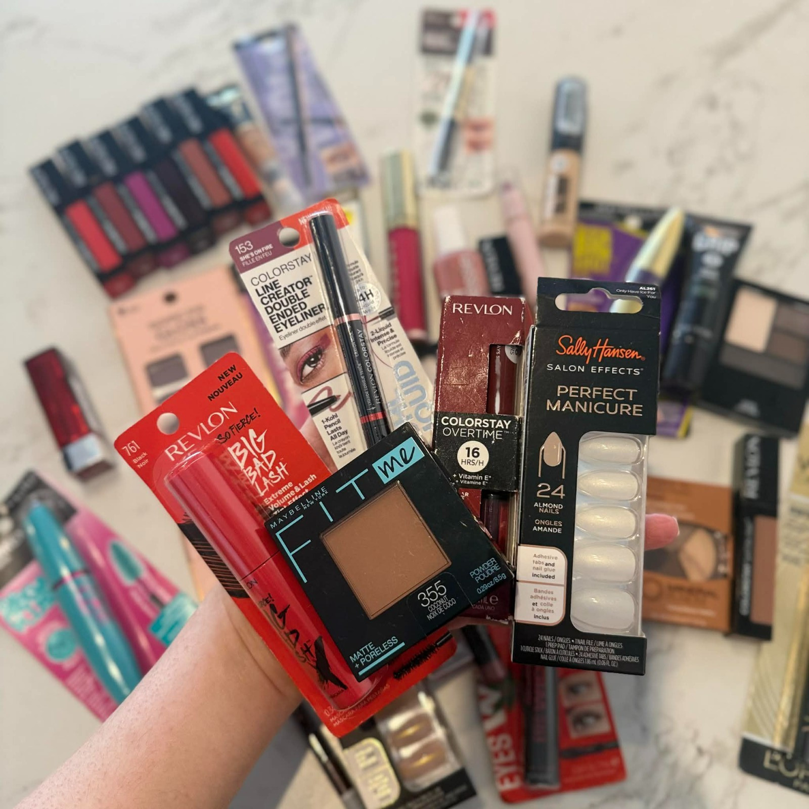 5, 10 Pcs Mixed Makeup Beauty Bundle Wholesale Lot, Maybelline, Loreal, Revlon