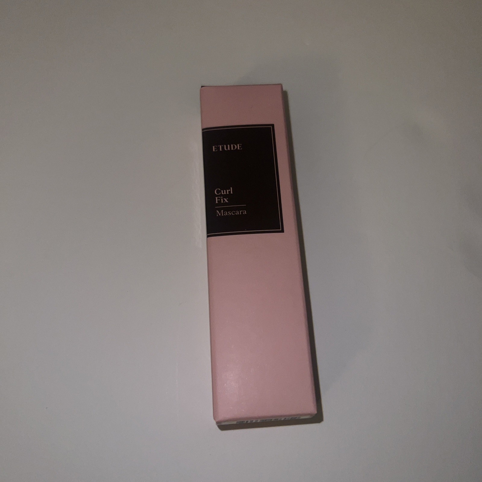 ETUDE Curl Fix Mascara #1 Black 8g/Curling 24hrs, Water&Smudge Proof/Vegan
