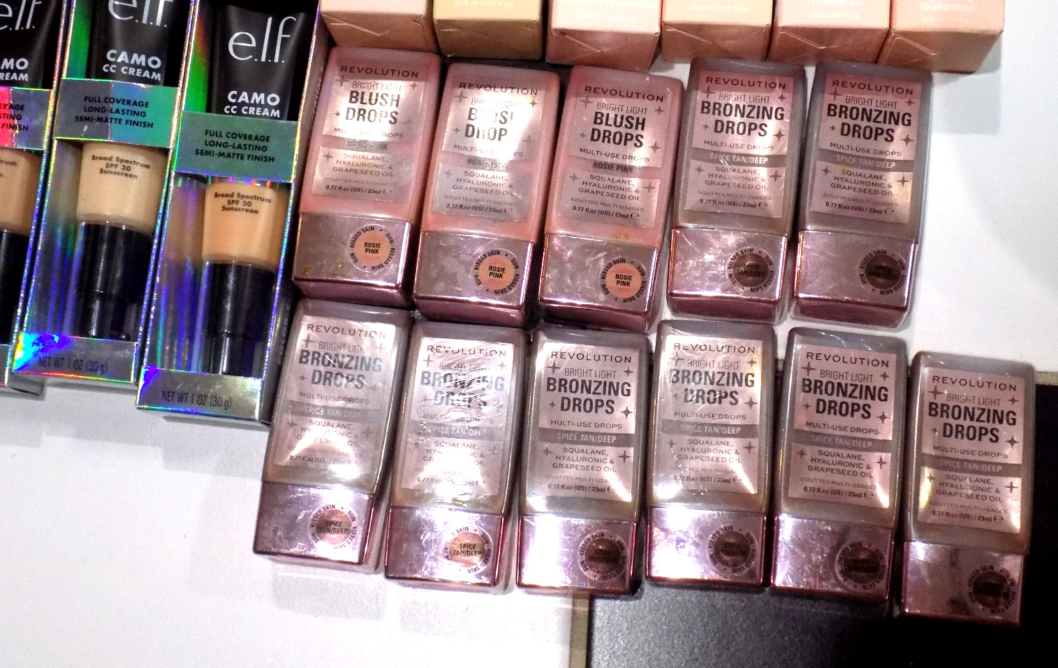 NEW!~ LOT 69 FOUNDATION/BLUSH/BRONZER ASSORTED SHADES/BRAND/SIZES*READ DETAILS*