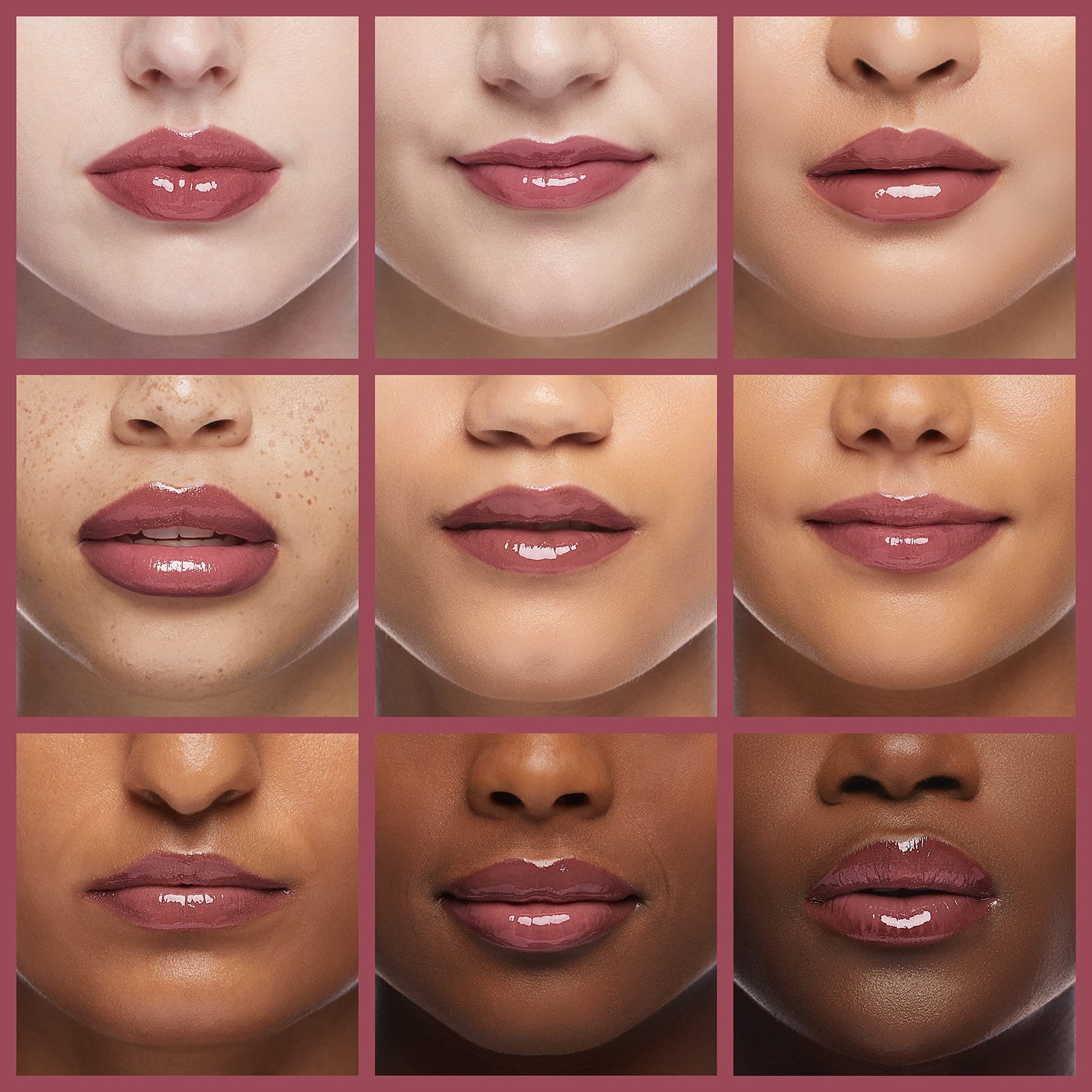 Rimmel Stay Plumped Lip Gloss, 211 Mauve Mama, Pack of 1 1 Count (Pack of 1)
