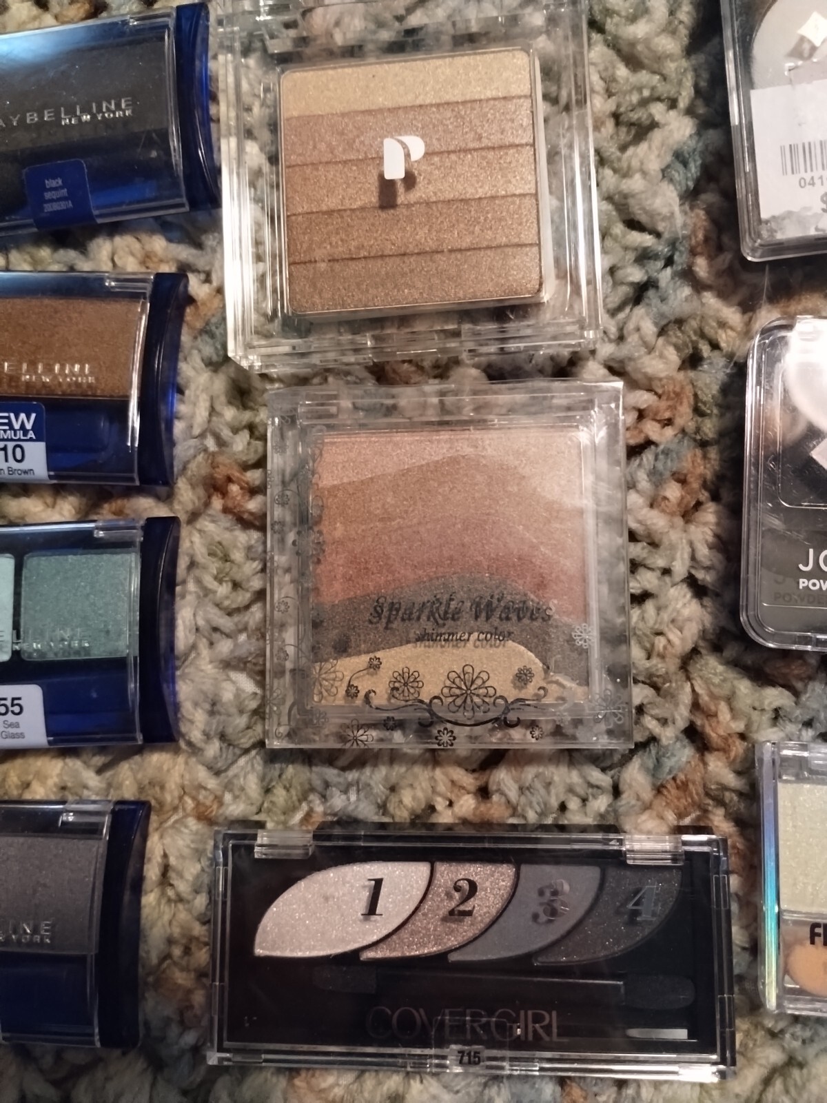 20 mix lot Multicolor eyeshadow L’Oreal CoverGirl Jordana Maybelline makeup New