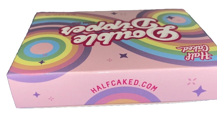 (2-PACK) Half Caked Double Dipper Color Duo Girls Tour .20oz Blush + Highlighter