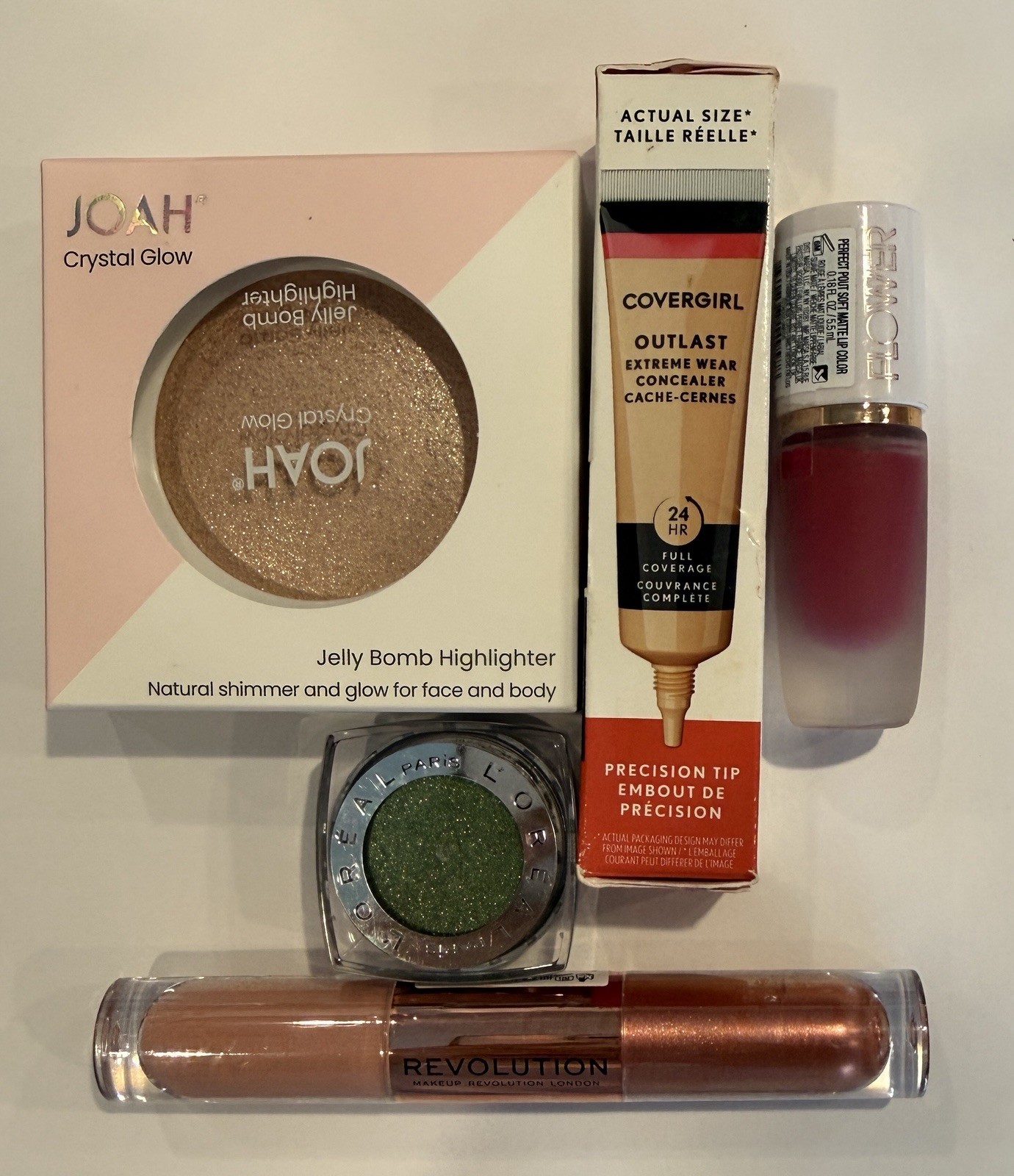 Mystery Makeup Box Bundle | L’Oréal CoverGirl Revolution JOAH Beauty Set