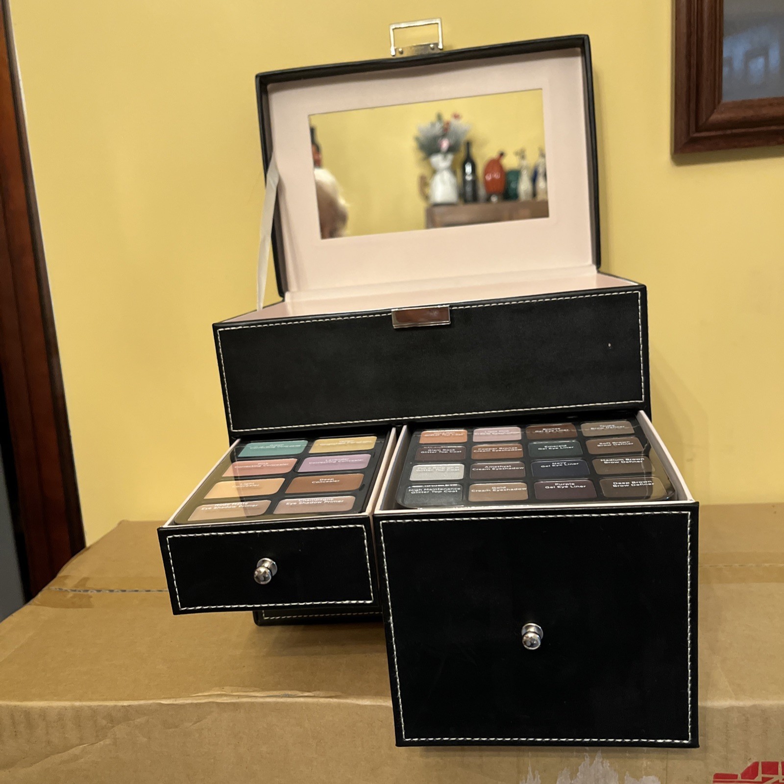 BEAUTY/JEWELRY BOX and Makeup Kit