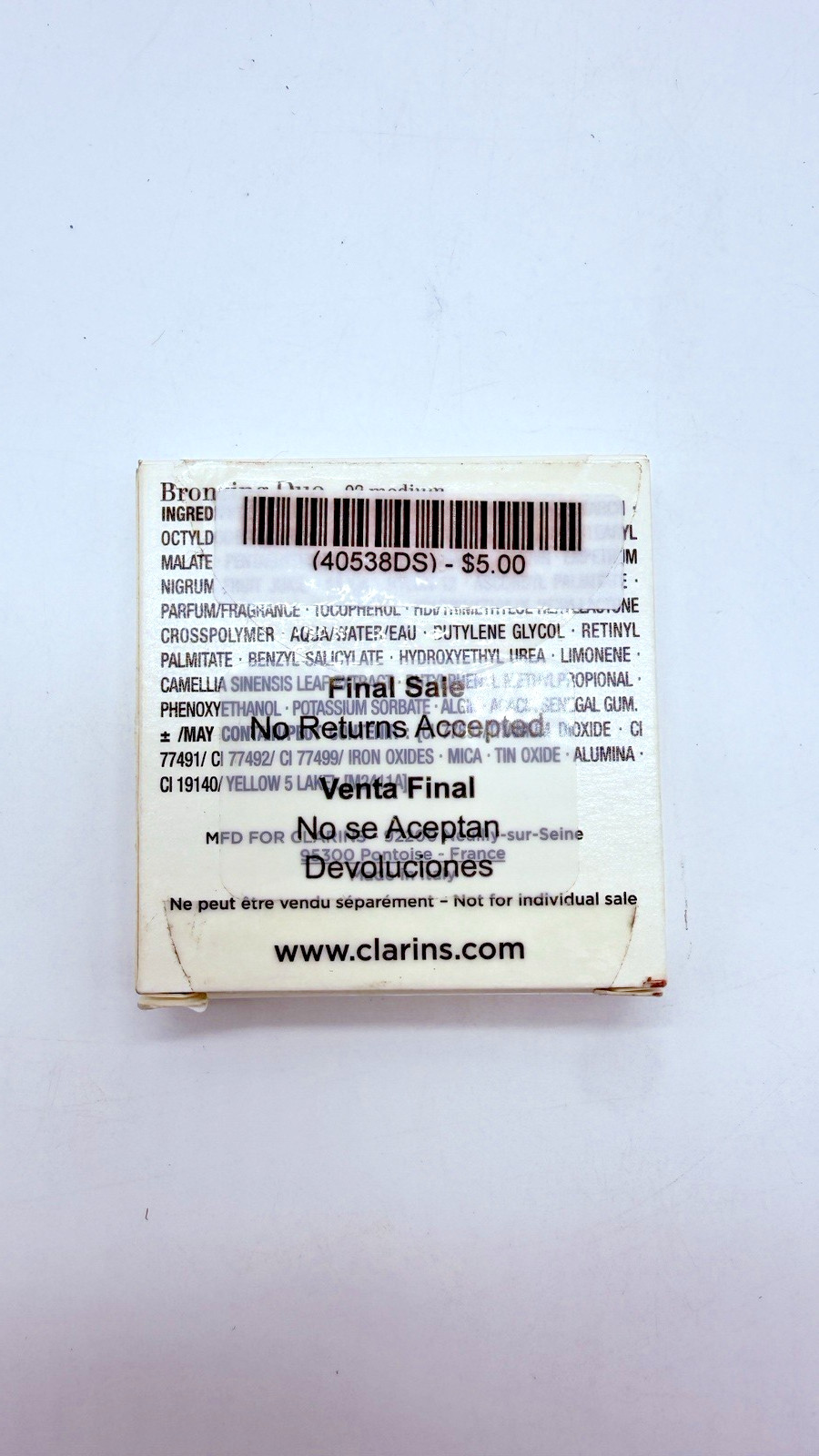 Lot Of 13 – Clarins Beauty Products And Samples Travel-Friendly – NWOB