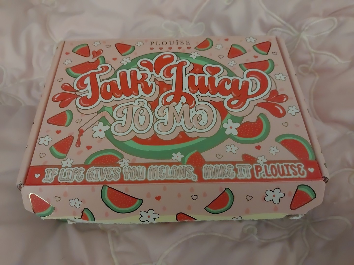 P Louise RARE “Talk Juicy To Me” Box With Make It Reign Spray And So Much More