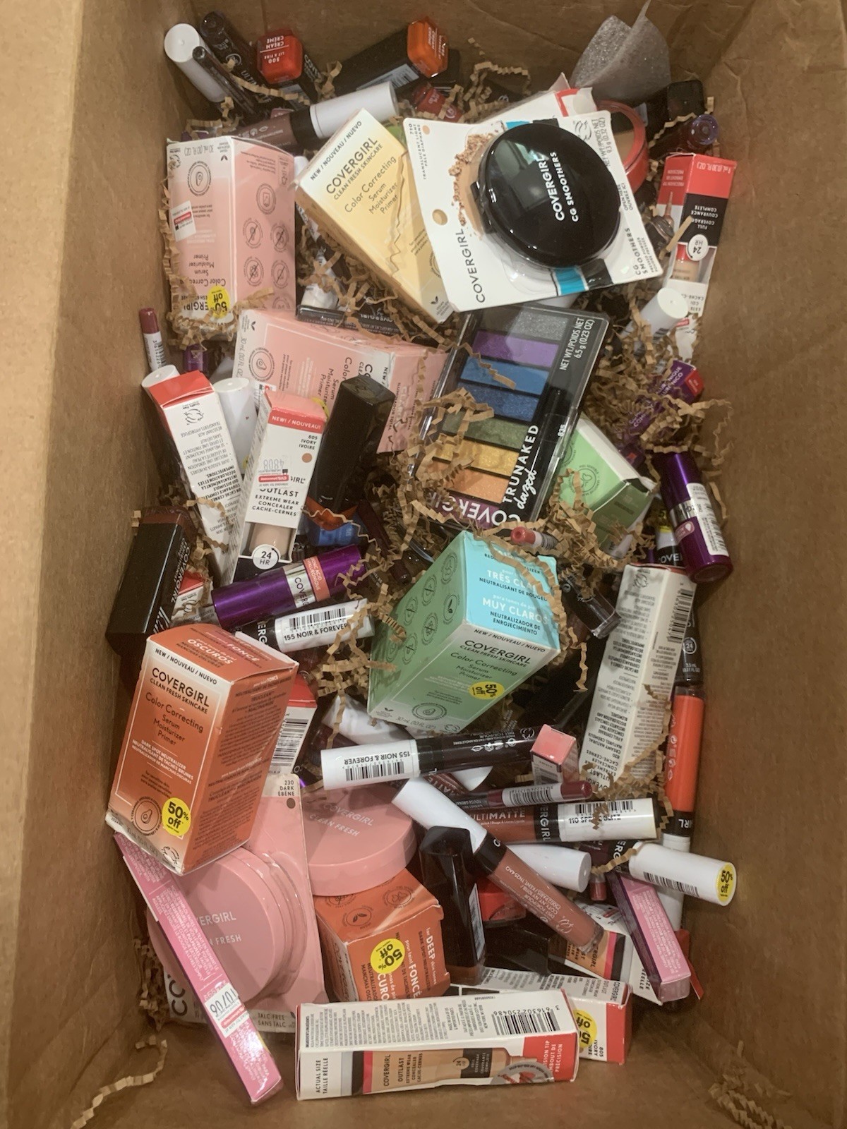 Mixed MAKEUP BEAUTY Bundle CoverGirl Revlon Lot of 100PCS *See Details Assorted