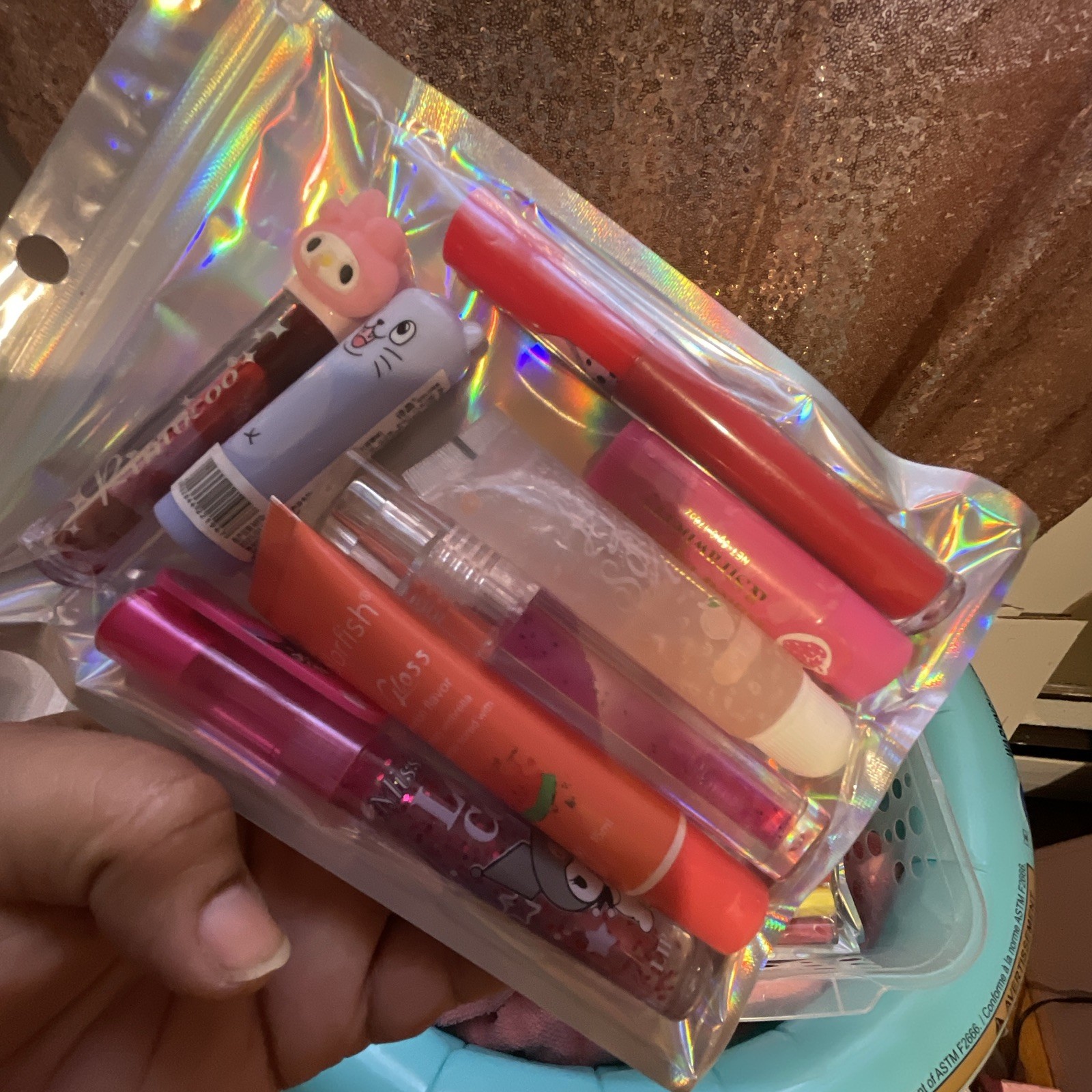 Assorted Mini Lip Gloss & Lip Balm Mixed Lot, Travel Size, All Skin Types